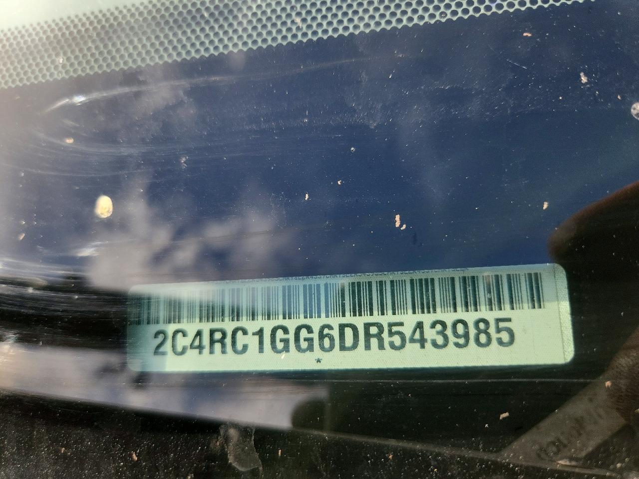 2013 Chrysler Town & Country Limited Blue vin: 2C4RC1GG6DR543985