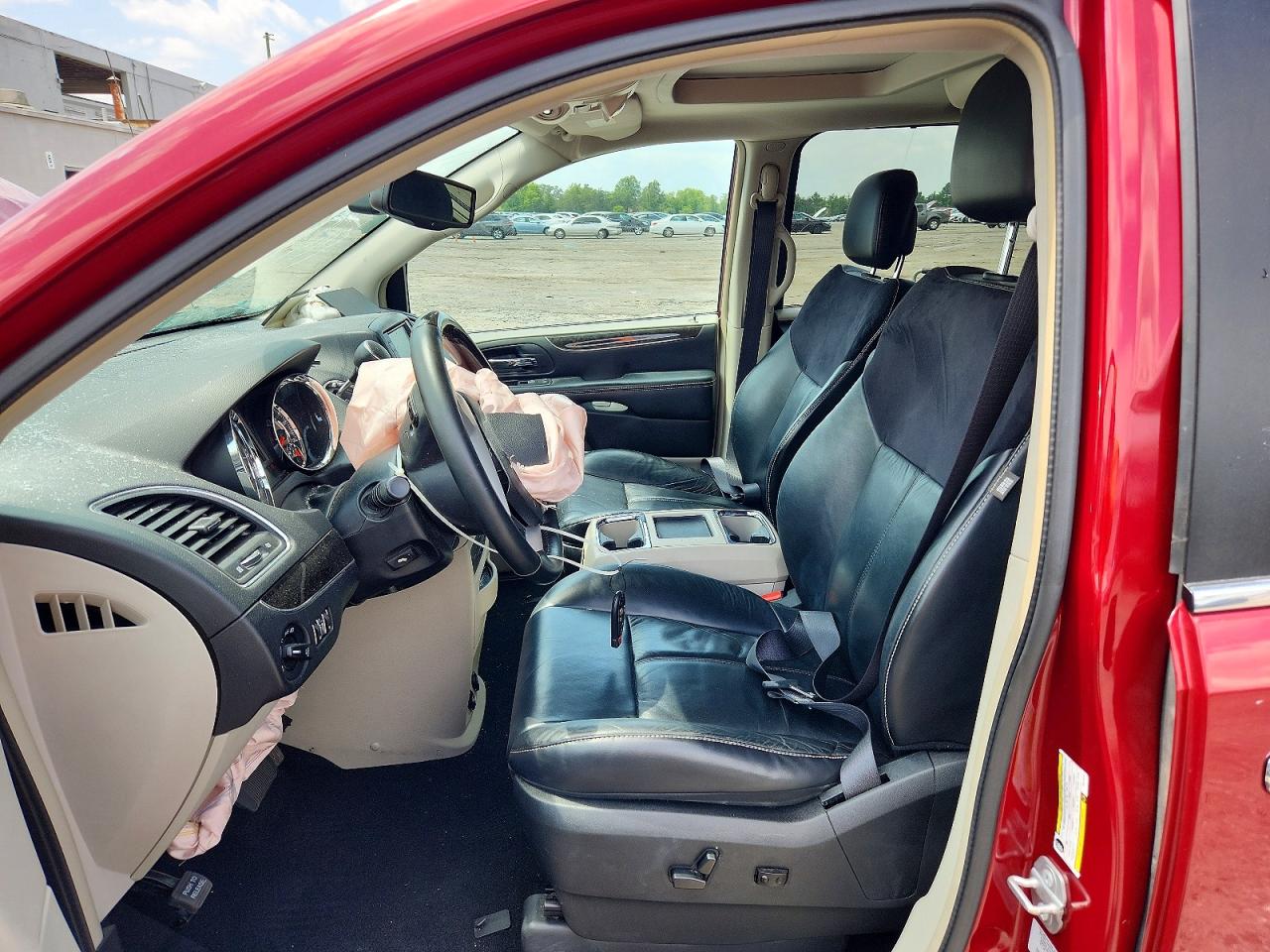 2015 Chrysler Town & Country Limited Platinum Бордовый vin: 2C4RC1GG6FR514408