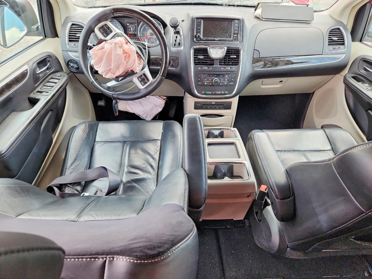 2015 Chrysler Town & Country Limited Platinum Бордовый vin: 2C4RC1GG6FR514408