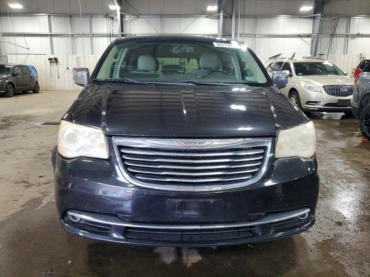 2013 Chrysler Town & Country Limited Black vin: 2C4RC1GG7DR811104