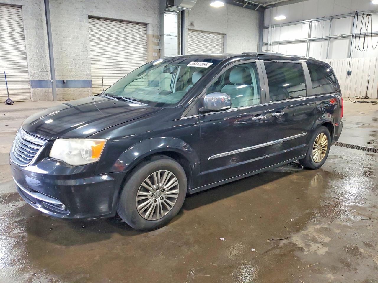 2013 Chrysler Town & Country Limited Black vin: 2C4RC1GG7DR811104