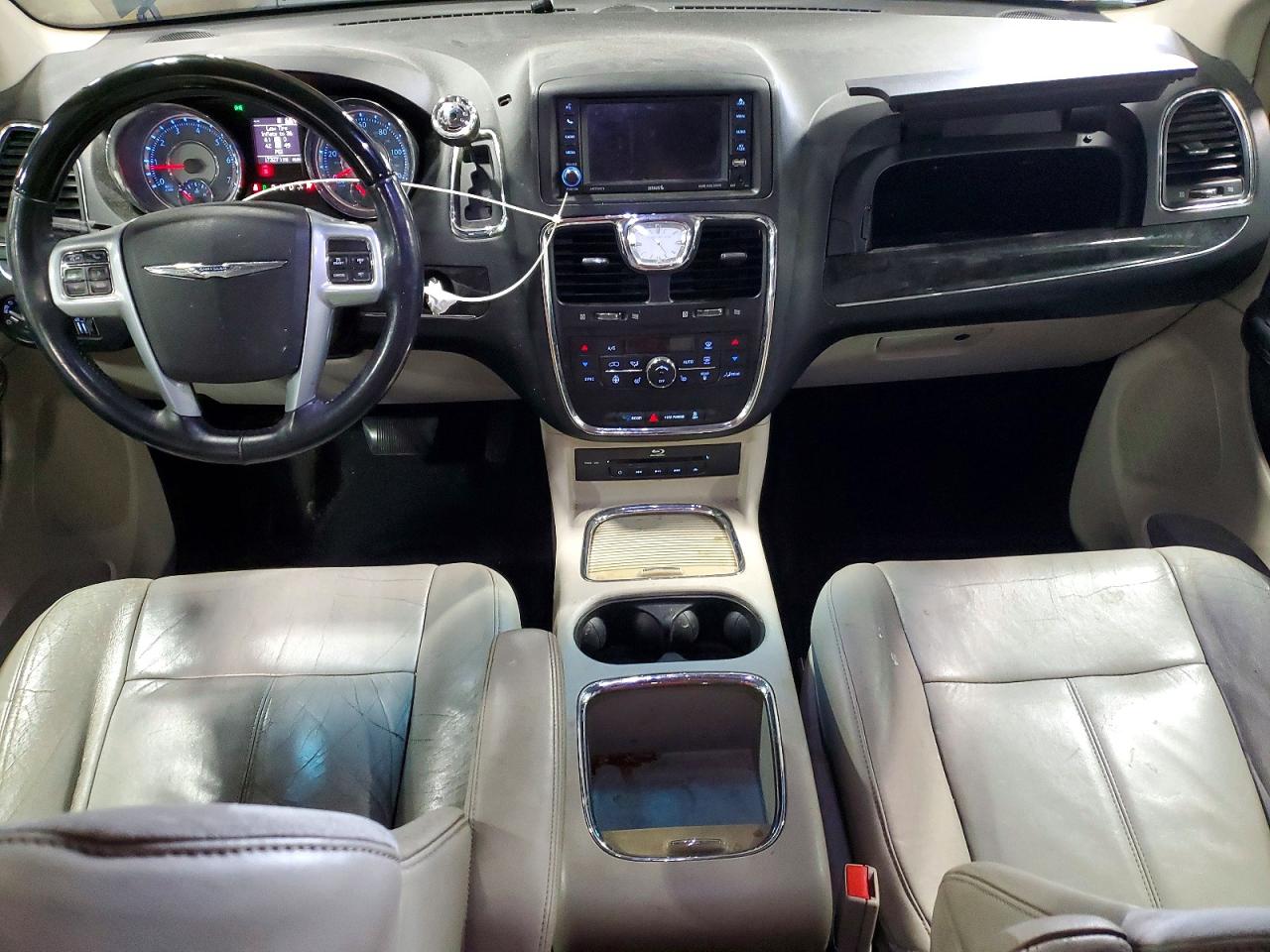 2013 Chrysler Town & Country Limited Black vin: 2C4RC1GG7DR811104