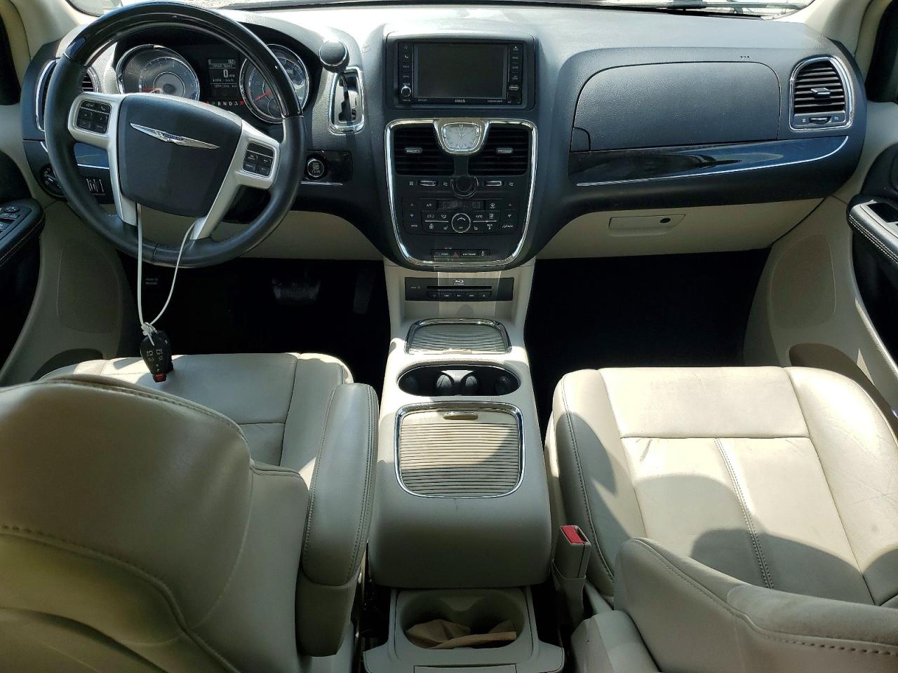 2015 Chrysler Town & Country Limited Platinum Белый vin: 2C4RC1GG7FR752879