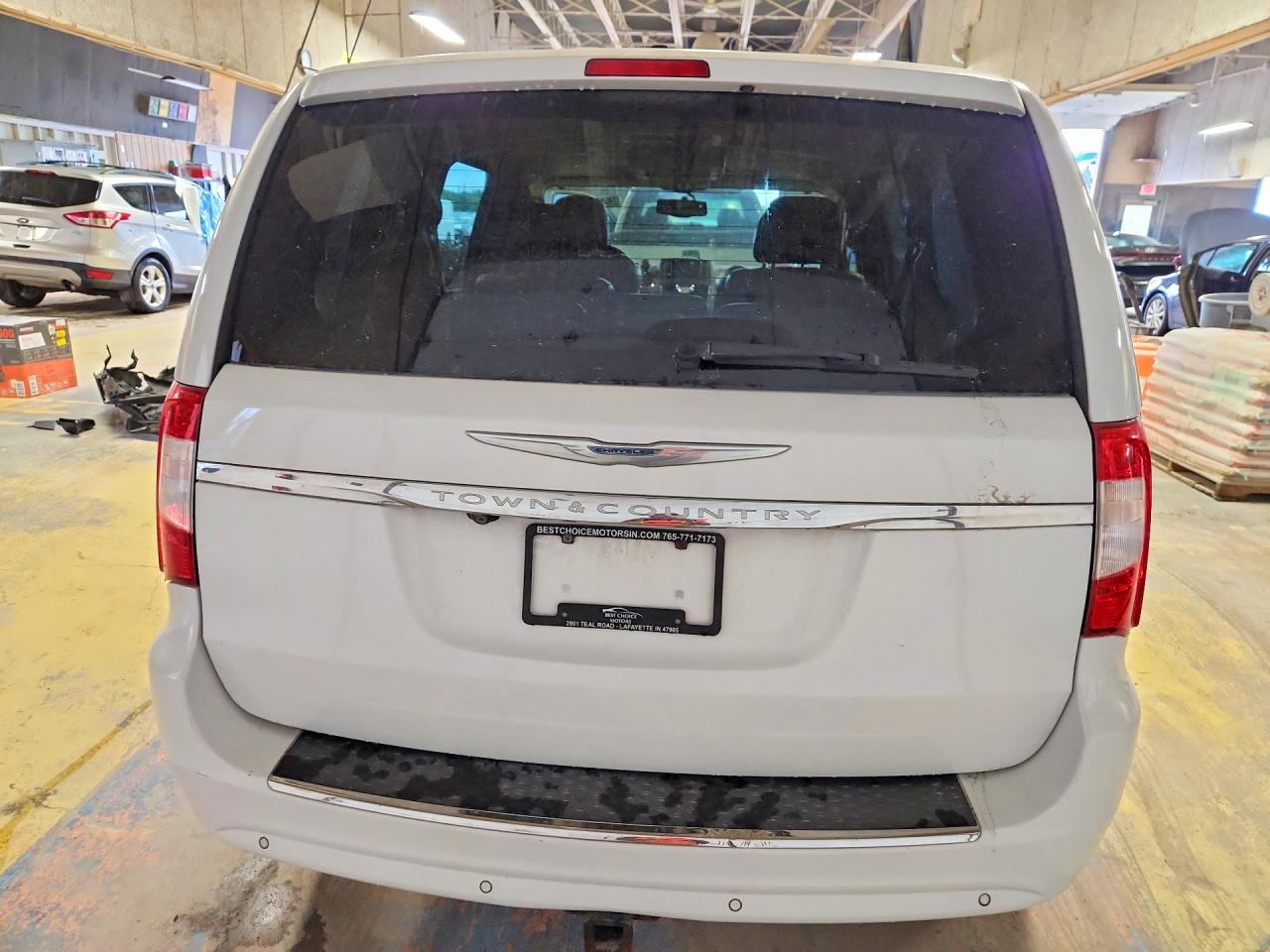 2016 Chrysler Town & Country Limited Platinum Белый vin: 2C4RC1GG7GR166975