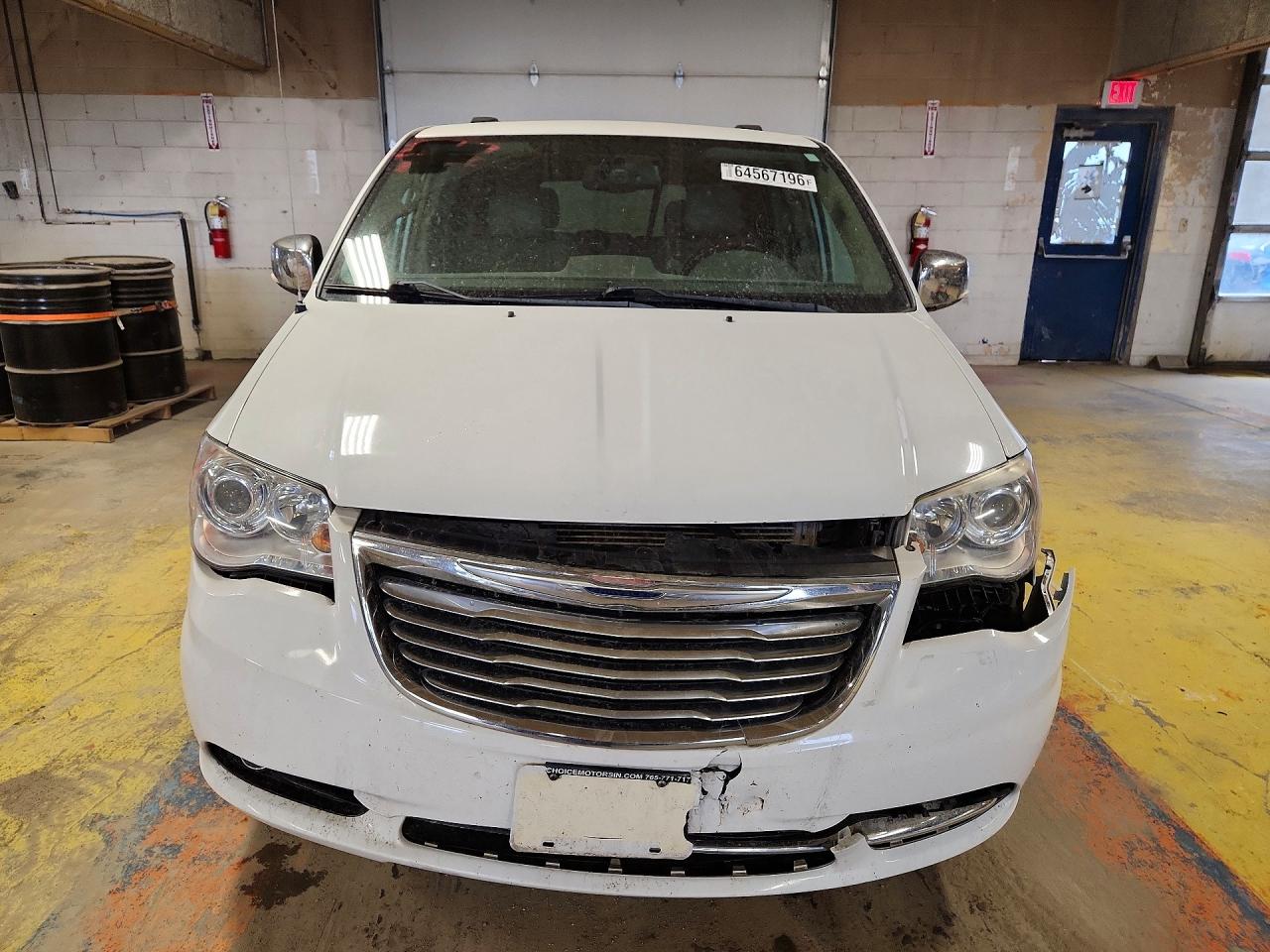 2016 Chrysler Town & Country Limited Platinum Белый vin: 2C4RC1GG7GR166975