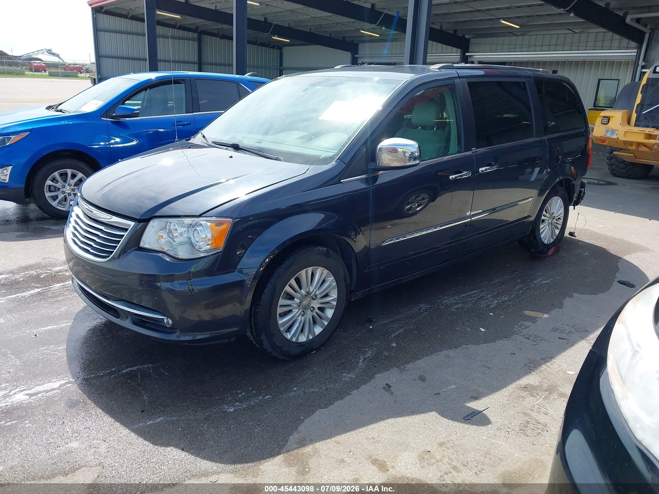 2014 Chrysler Town & Country Limited Black vin: 2C4RC1GG8ER138910