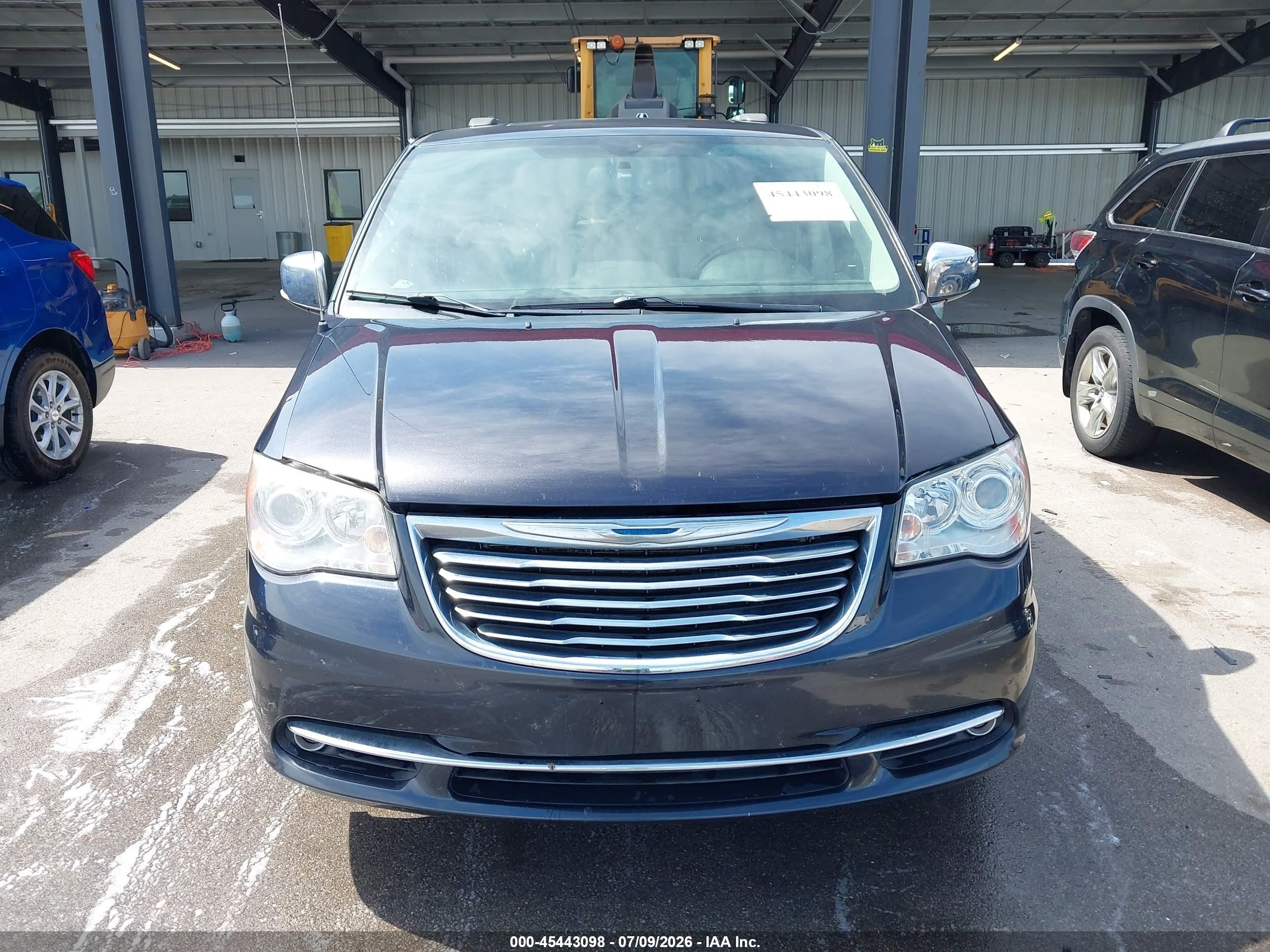 2014 Chrysler Town & Country Limited Black vin: 2C4RC1GG8ER138910