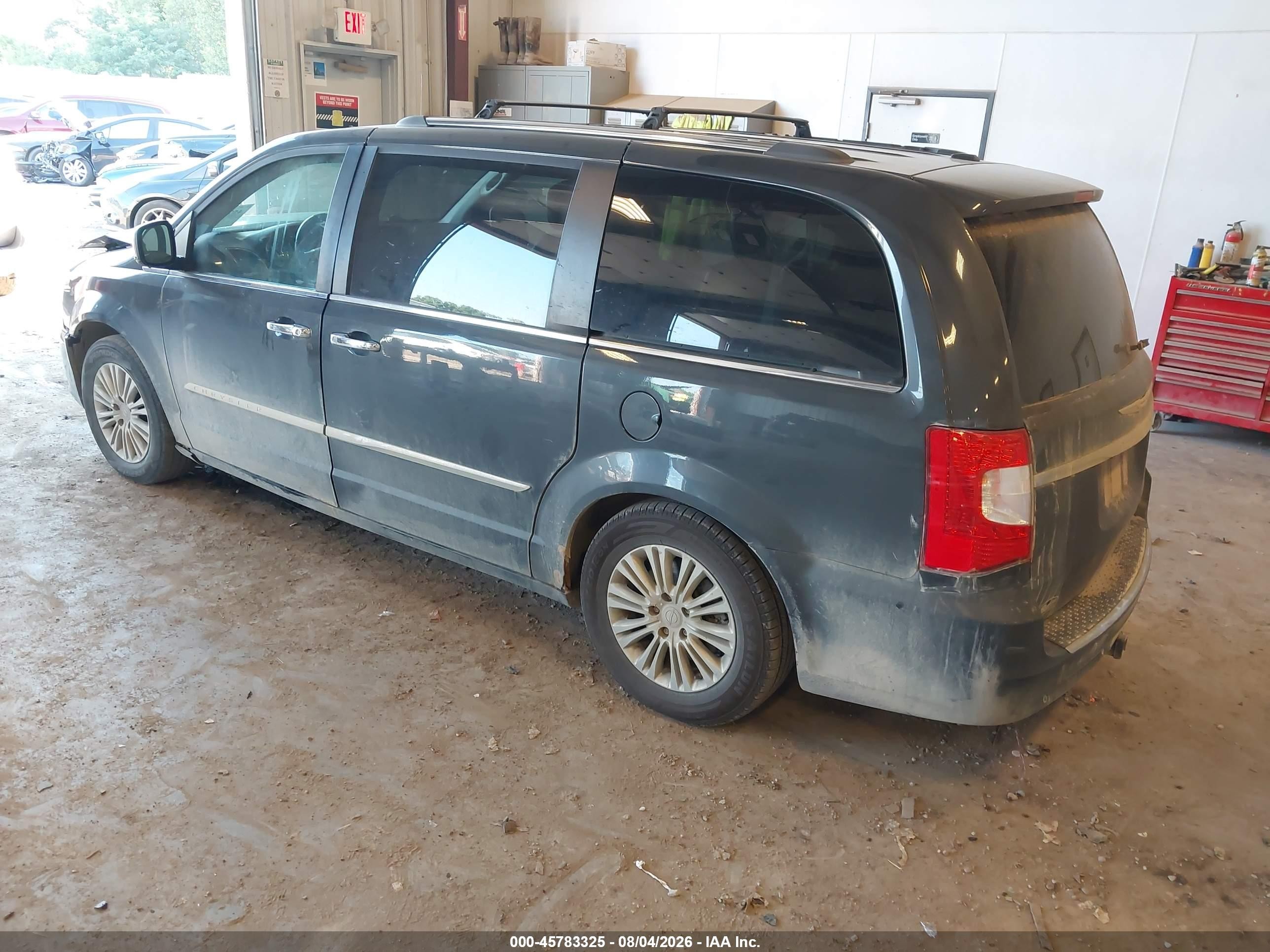 2012 Chrysler Town & Country Limited Gray vin: 2C4RC1GG9CR303408