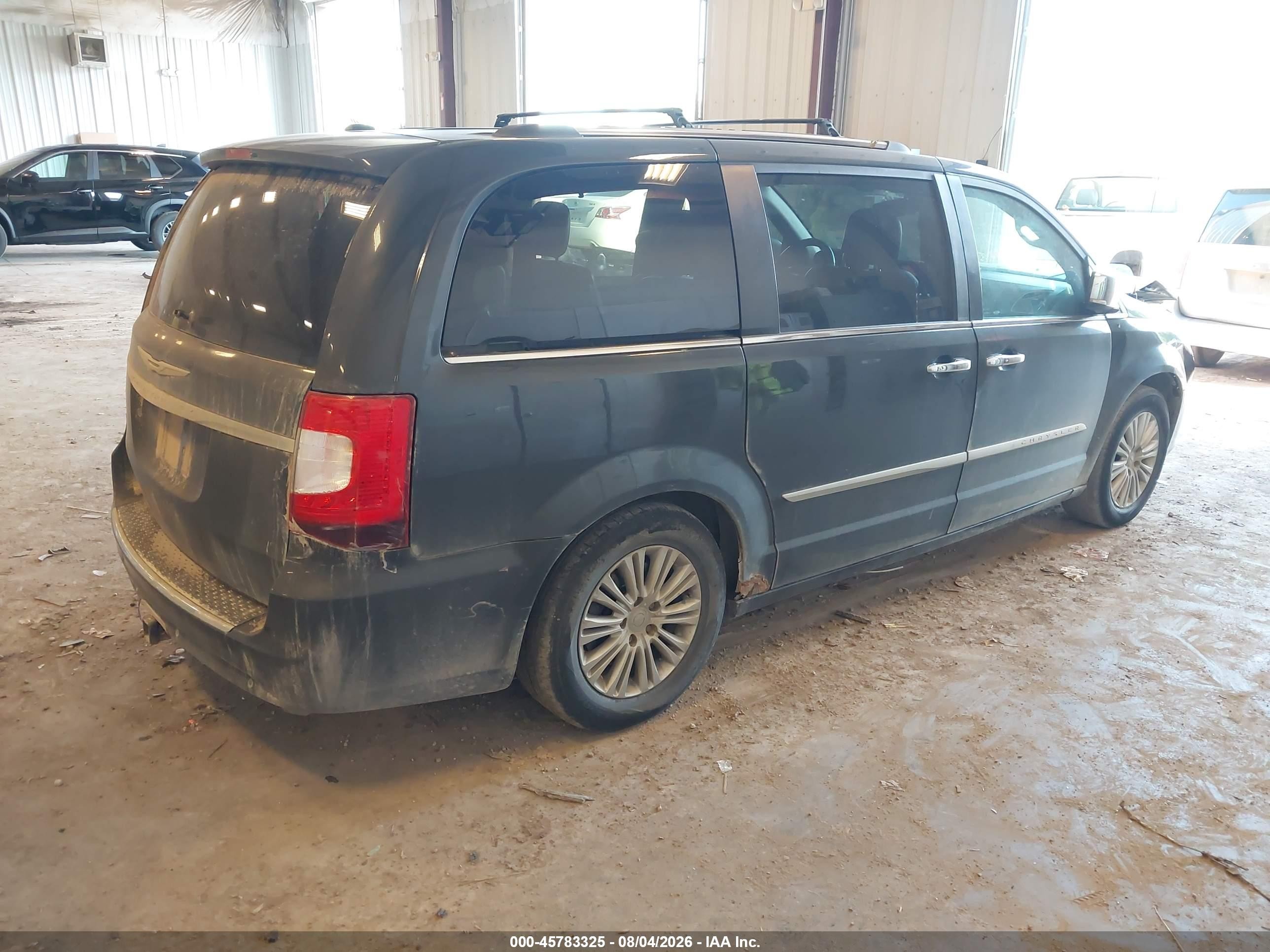 2012 Chrysler Town & Country Limited Gray vin: 2C4RC1GG9CR303408