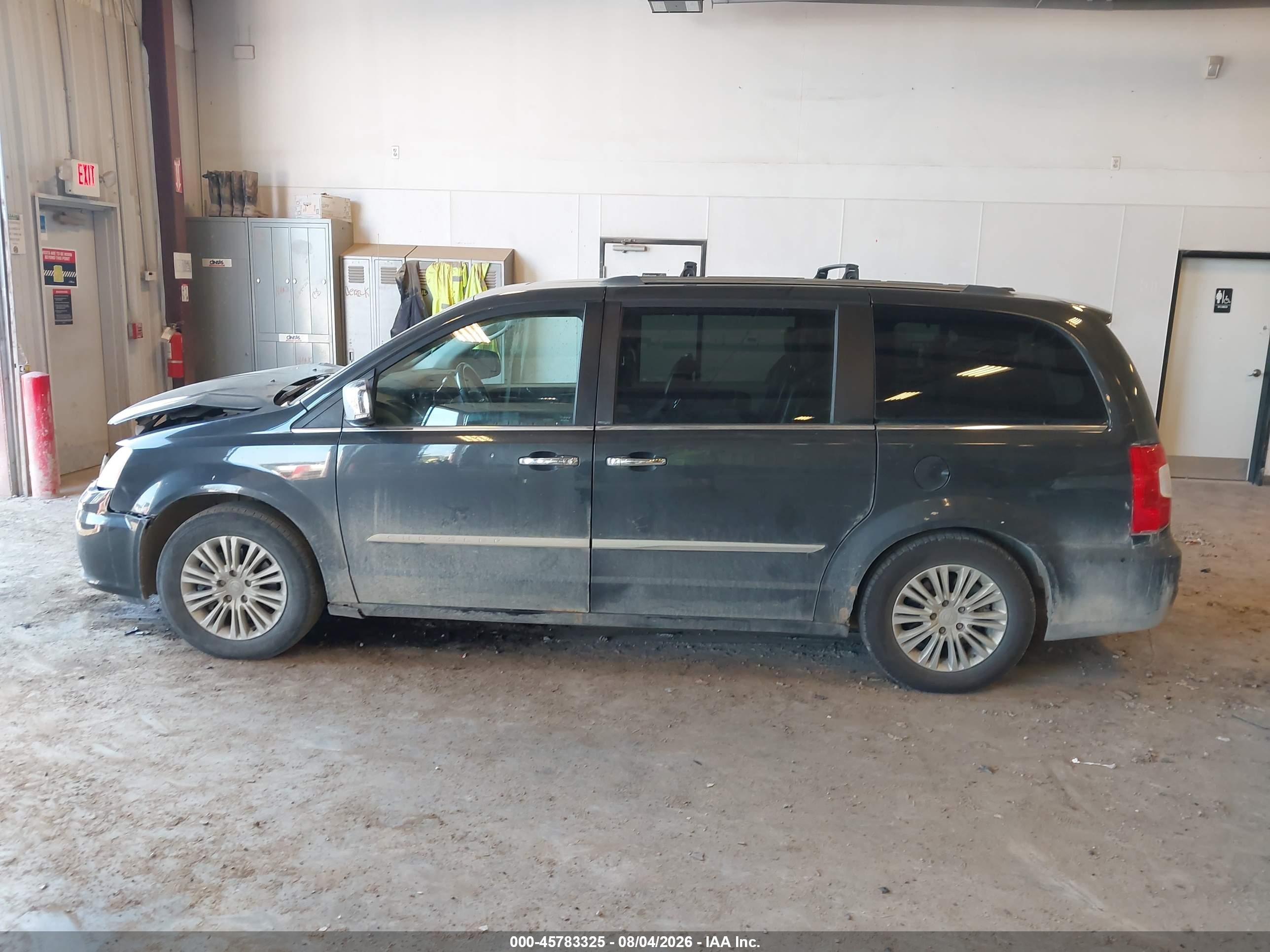 2012 Chrysler Town & Country Limited Gray vin: 2C4RC1GG9CR303408