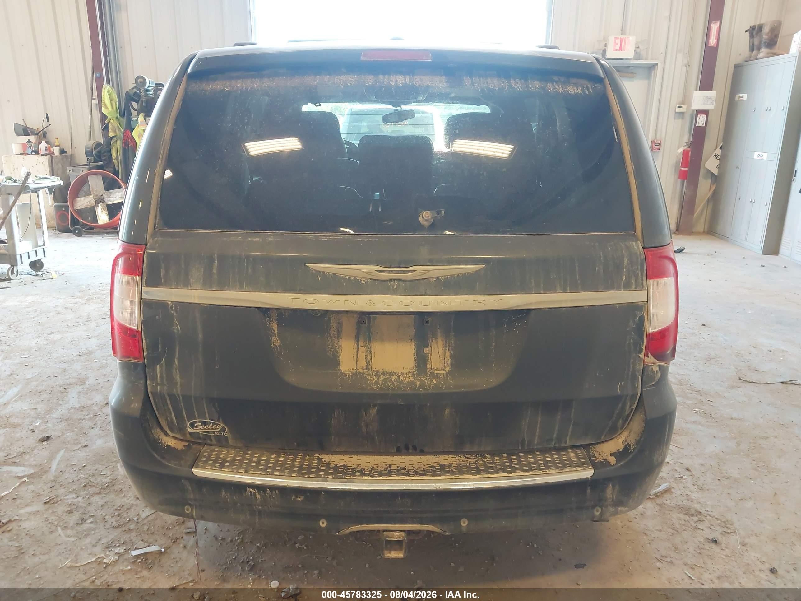 2012 Chrysler Town & Country Limited Gray vin: 2C4RC1GG9CR303408