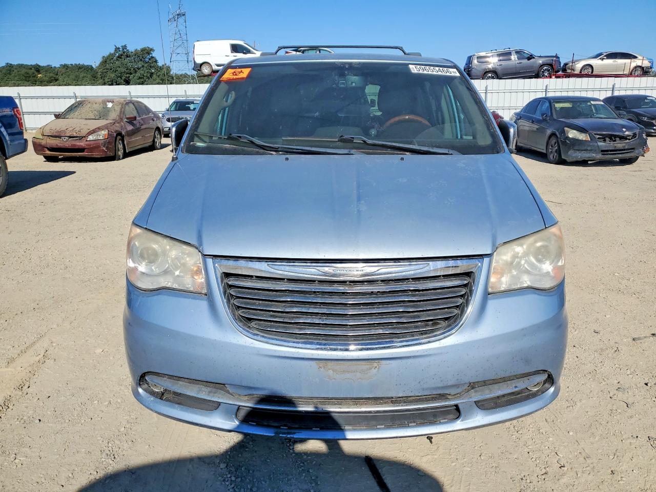 2013 Chrysler Town & Country Limited Blue vin: 2C4RC1GG9DR662680