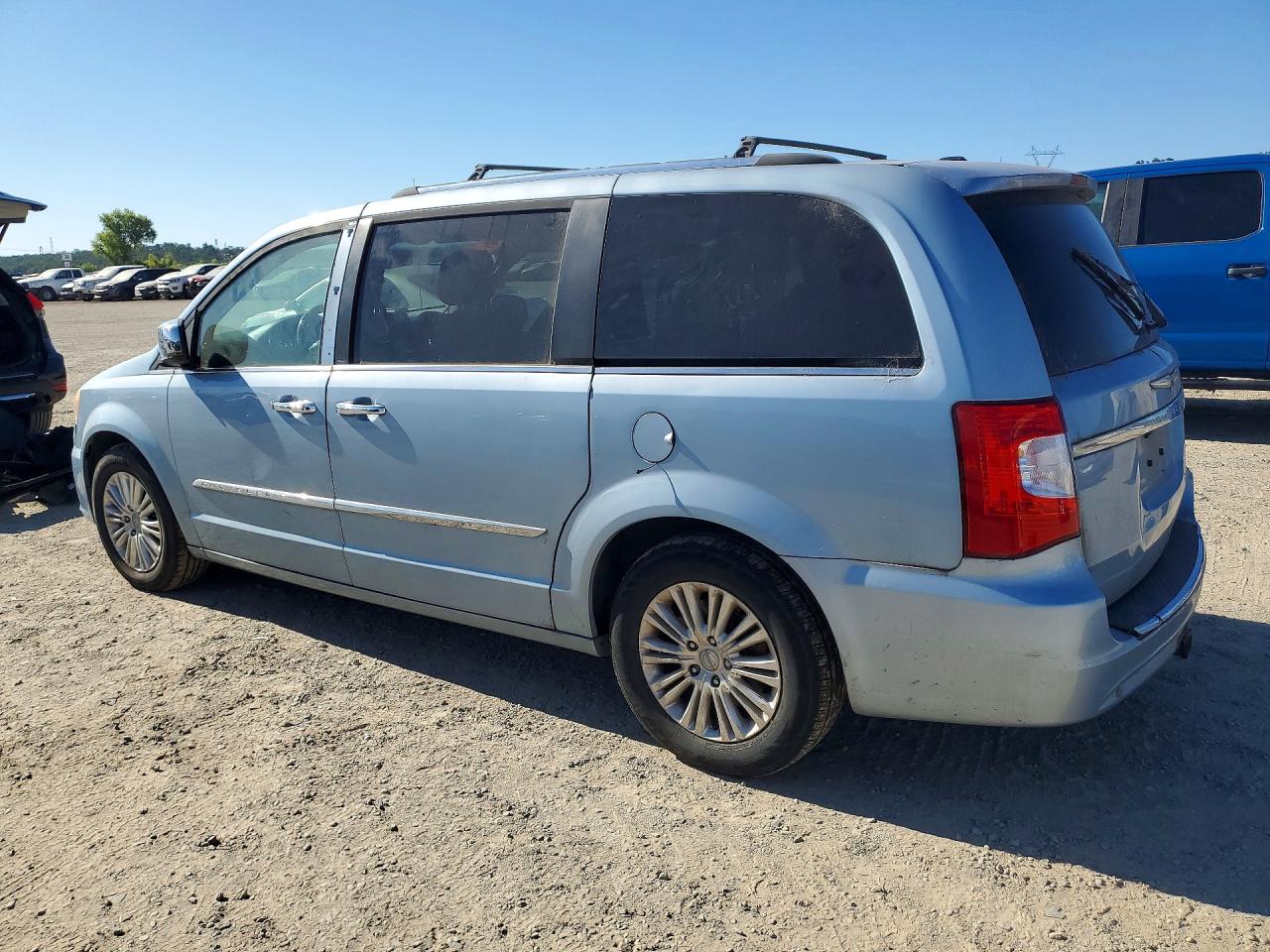 2013 Chrysler Town & Country Limited Blue vin: 2C4RC1GG9DR662680