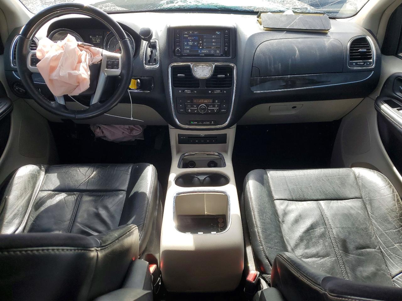 2013 Chrysler Town & Country Limited Blue vin: 2C4RC1GG9DR758082