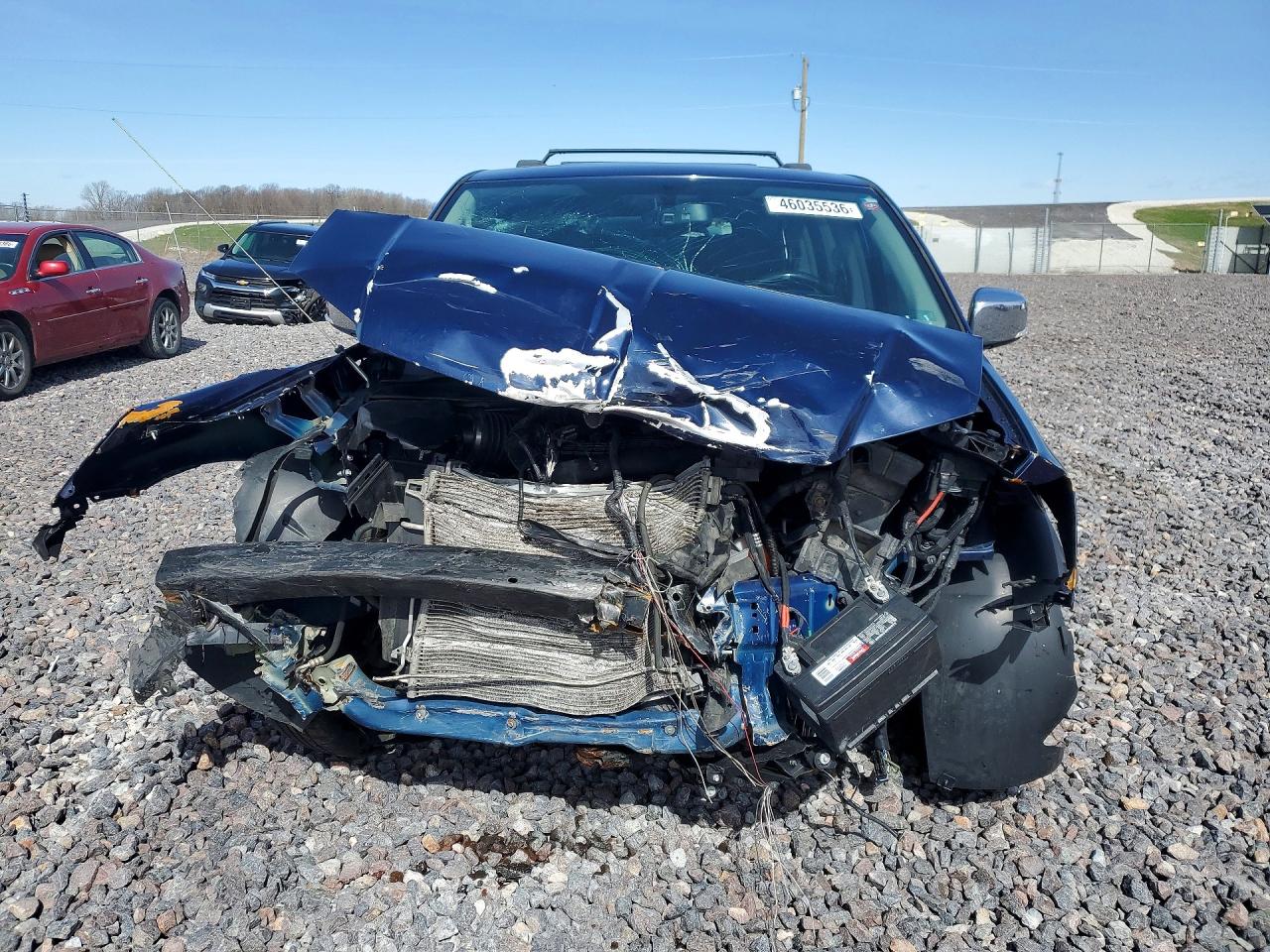 2013 Chrysler Town & Country Limited Blue vin: 2C4RC1GG9DR758082