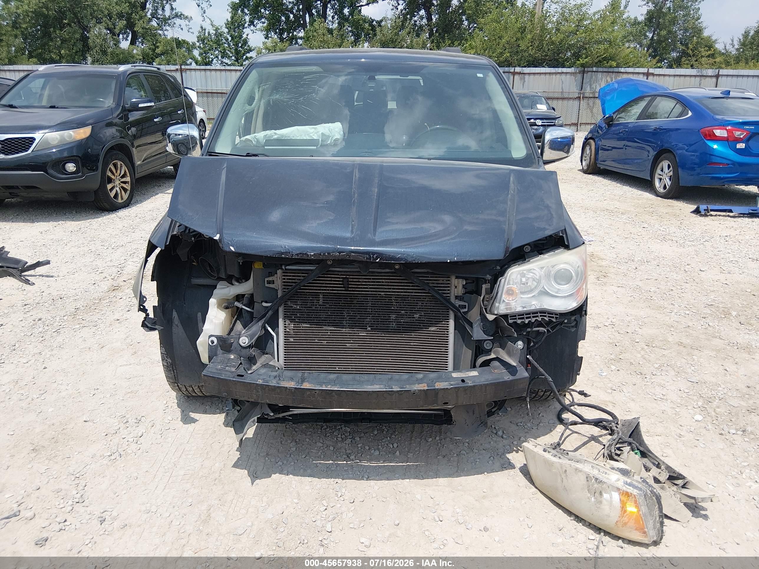2014 Chrysler Town & Country Limited Black vin: 2C4RC1GG9ER169003