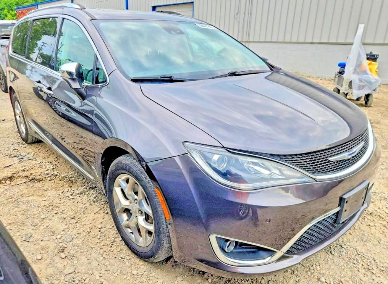 2019 Chrysler Pacifica Limited Gray vin: 2C4RC1GG9KR751713