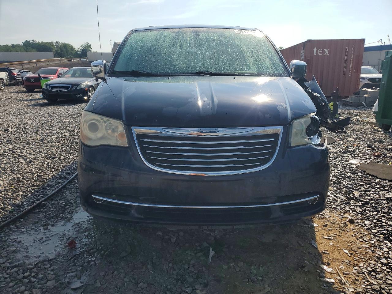 2012 Chrysler Town & Country Limited Синий vin: 2C4RC1GGXCR270483