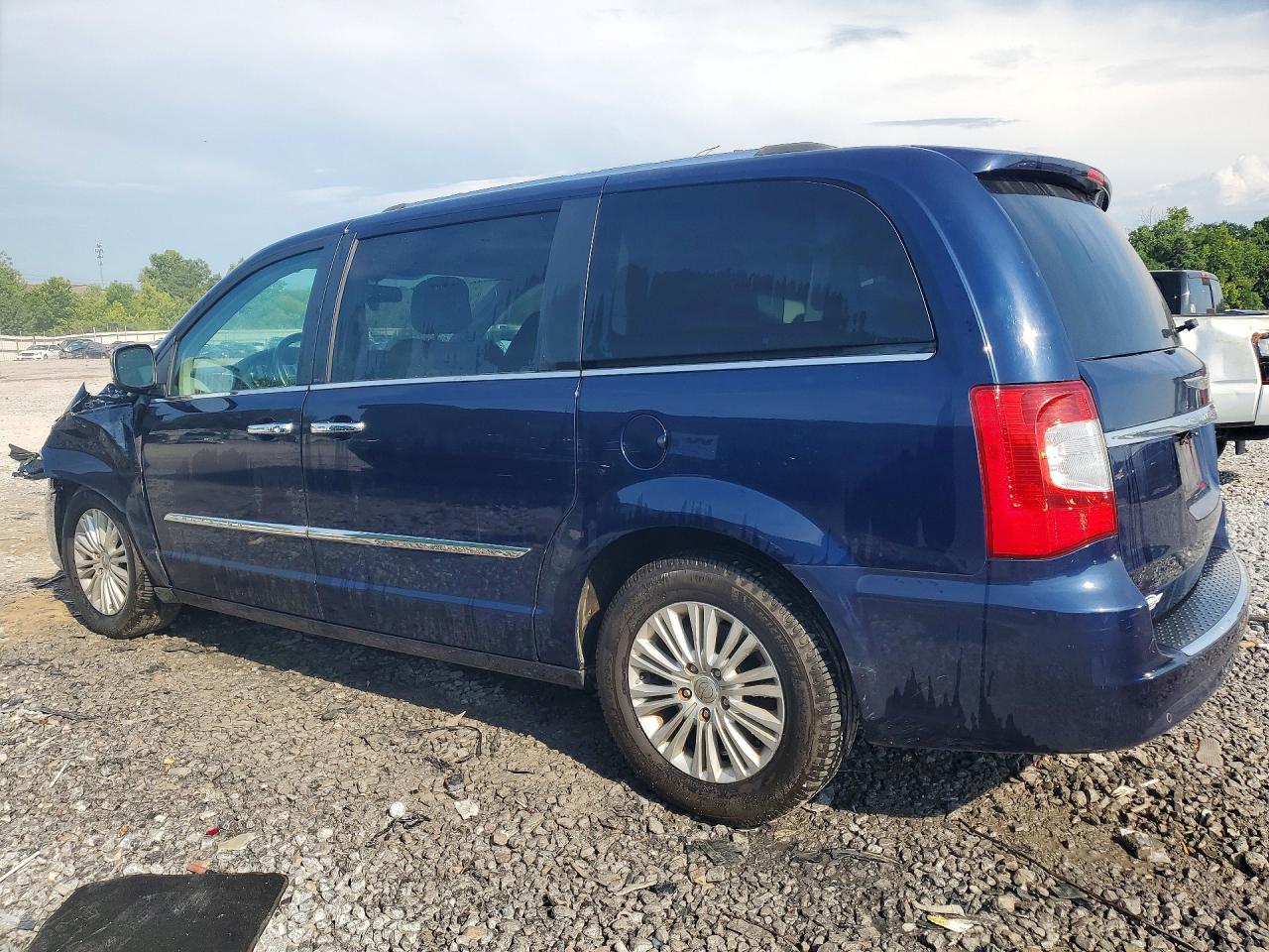 2012 Chrysler Town & Country Limited Синий vin: 2C4RC1GGXCR270483