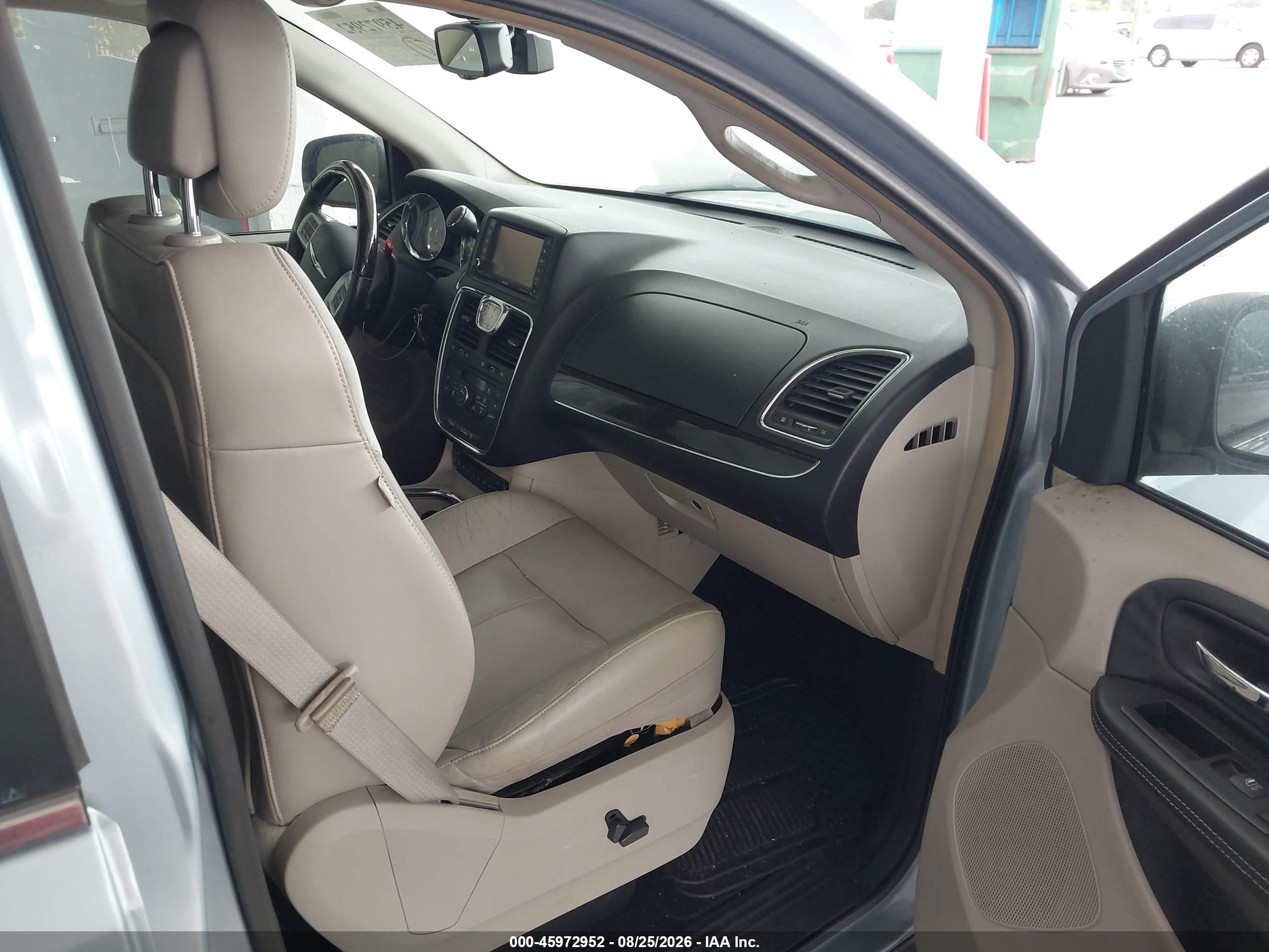 2012 Chrysler Town & Country Limited Blue vin: 2C4RC1GGXCR327720