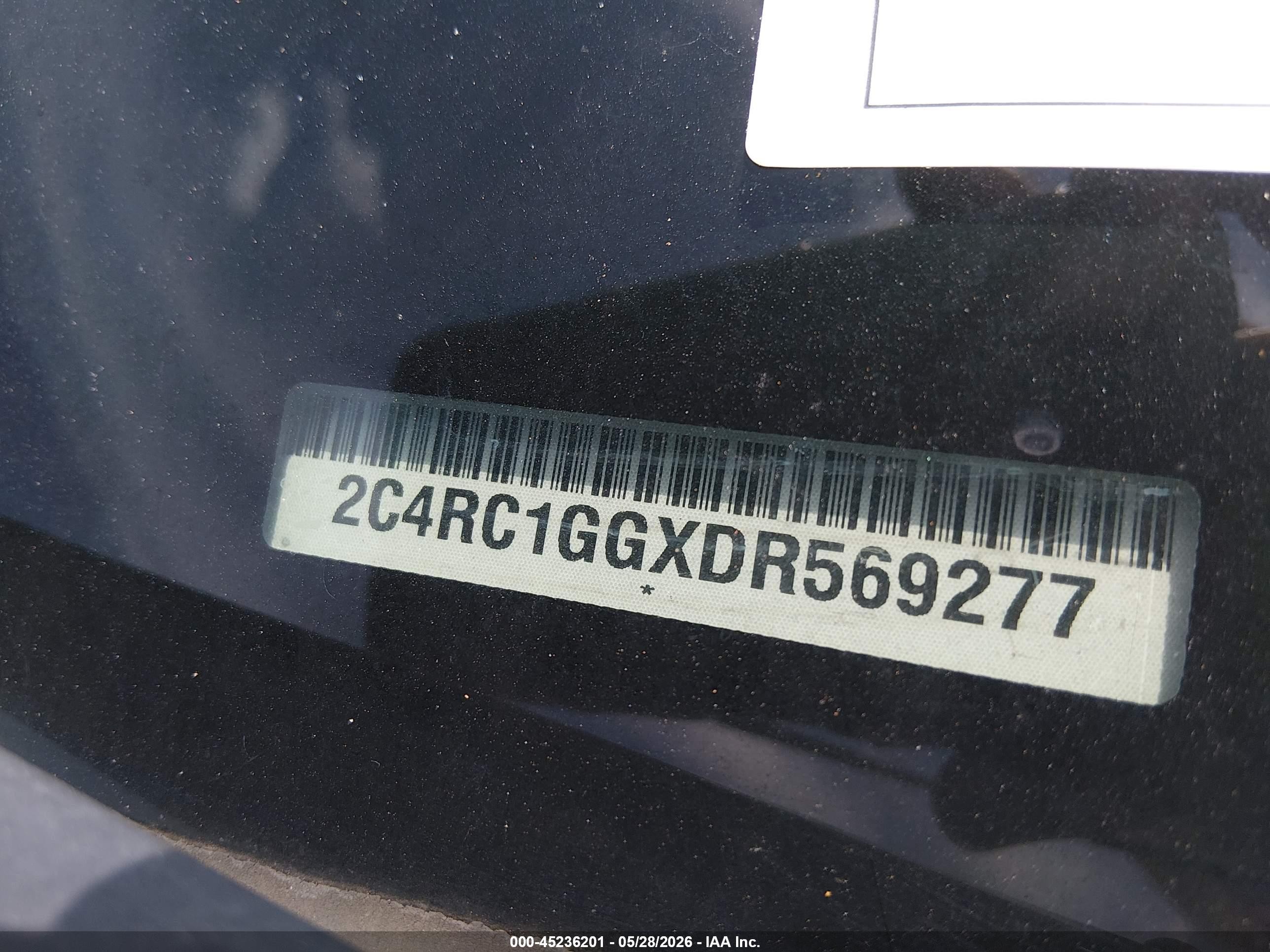 2013 Chrysler Town & Country Limited Красный vin: 2C4RC1GGXDR569277