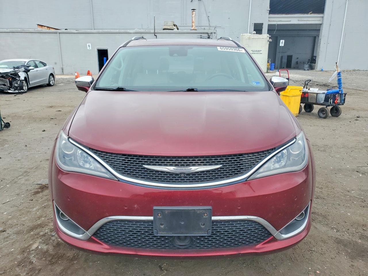 2017 Chrysler Pacifica Limited Красный vin: 2C4RC1GGXHR533286