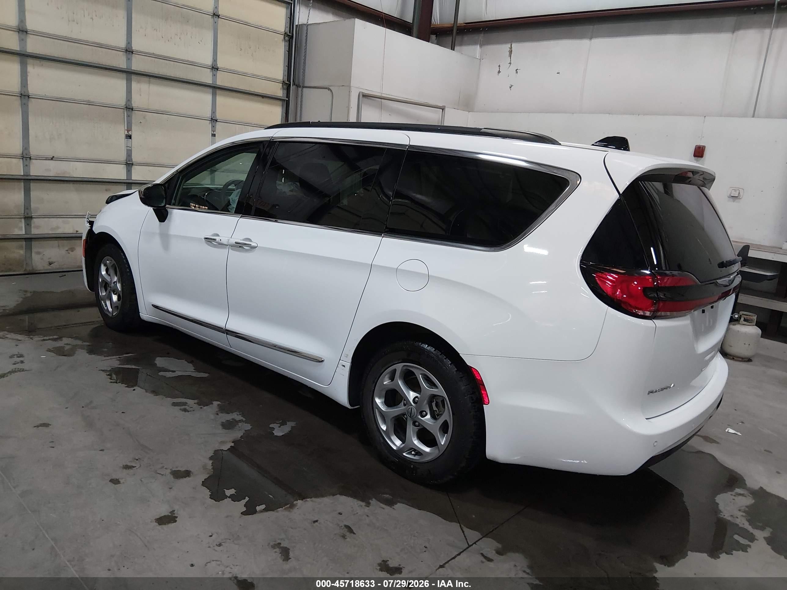 2023 Chrysler Pacifica Limited White vin: 2C4RC1GGXPR515806