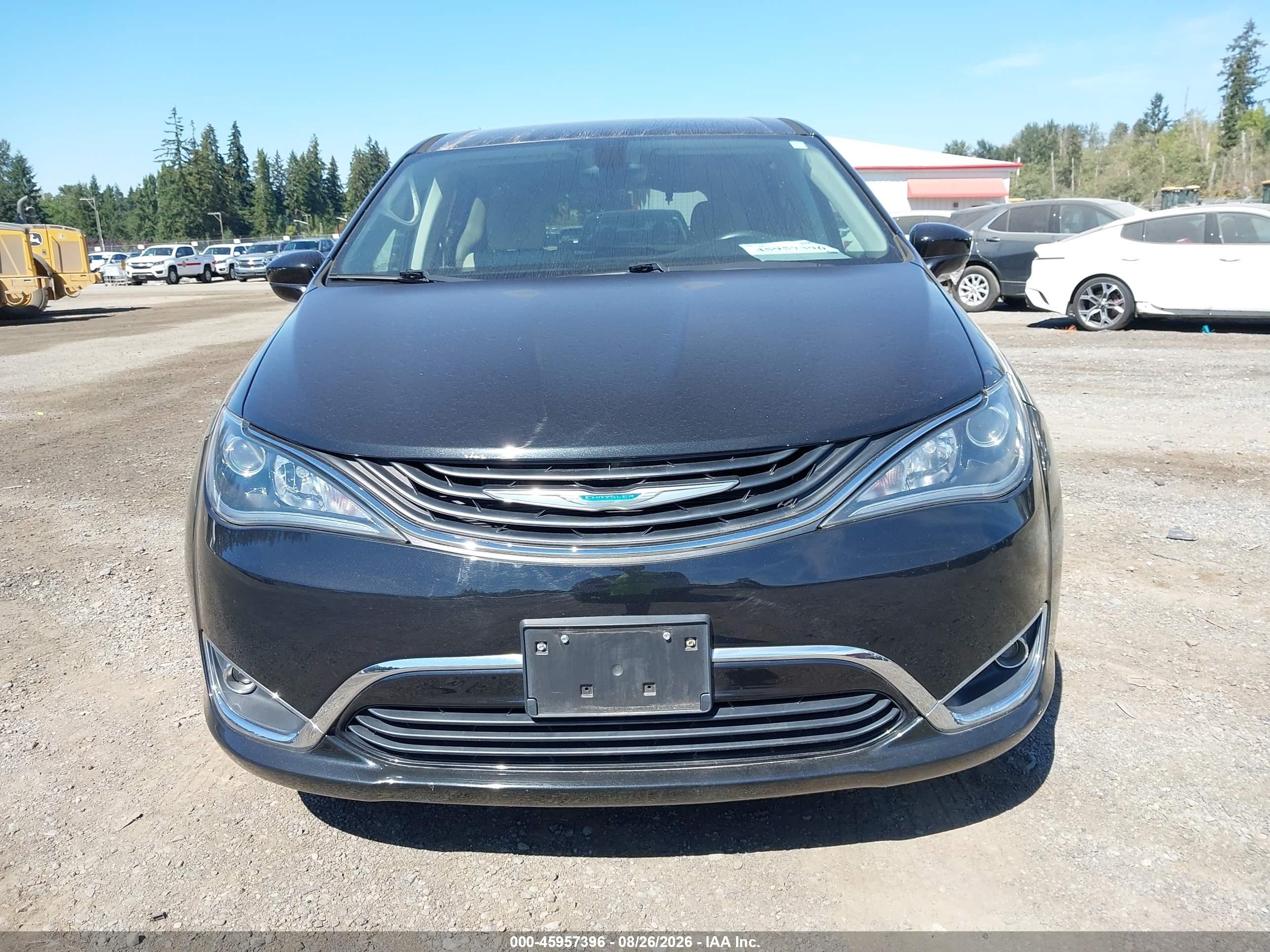 2017 Chrysler Pacifica Hybrid Touring Plus Black vin: 2C4RC1H75HR797420