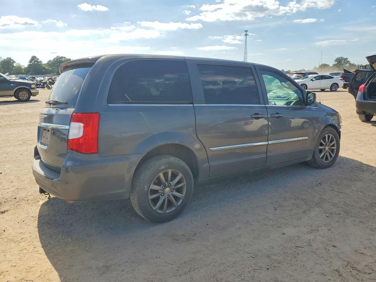 2015 Chrysler Town & Country S Серый vin: 2C4RC1HG0FR574330