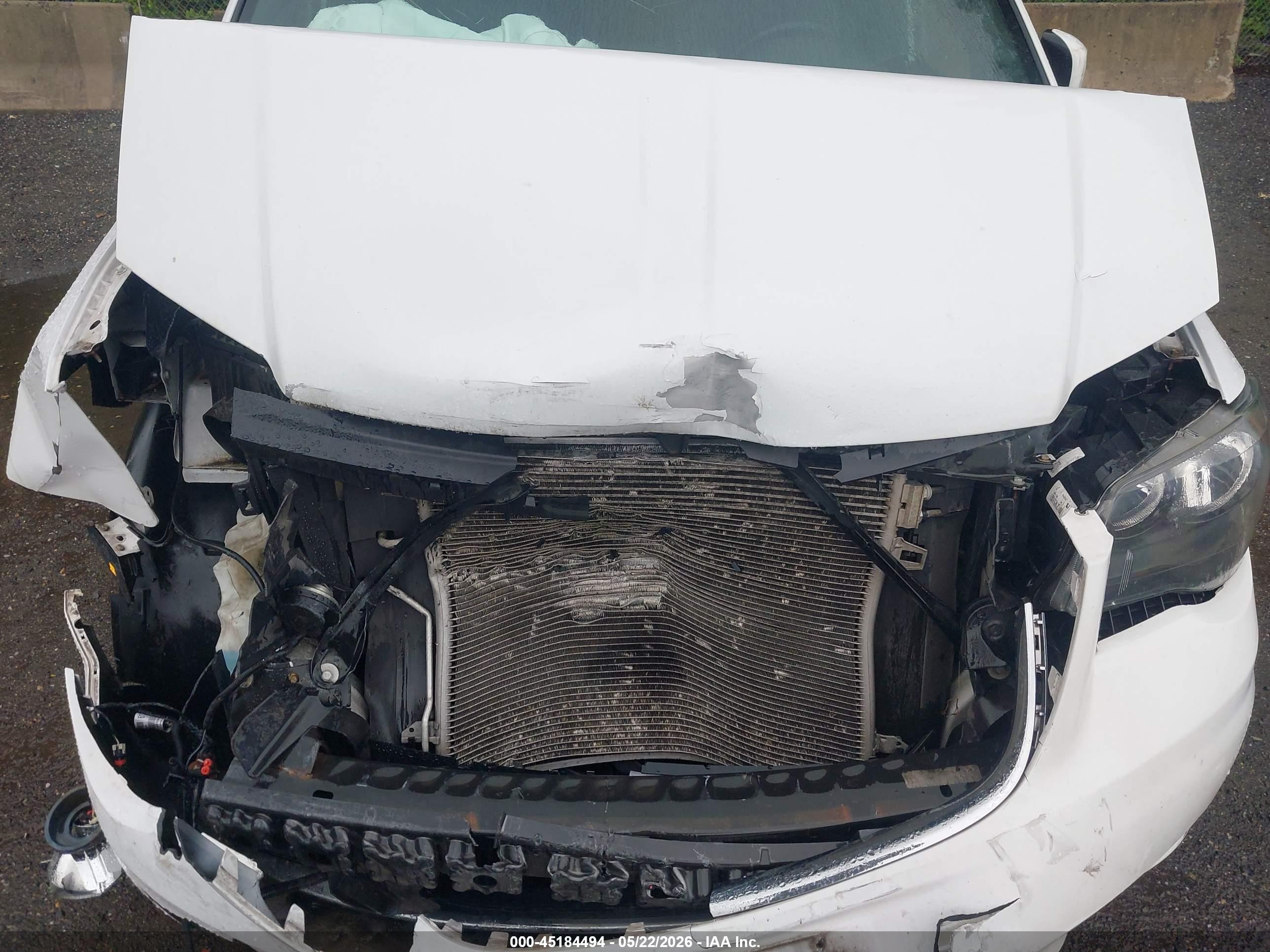 2015 Chrysler Town & Country S Белый vin: 2C4RC1HG1FR620201