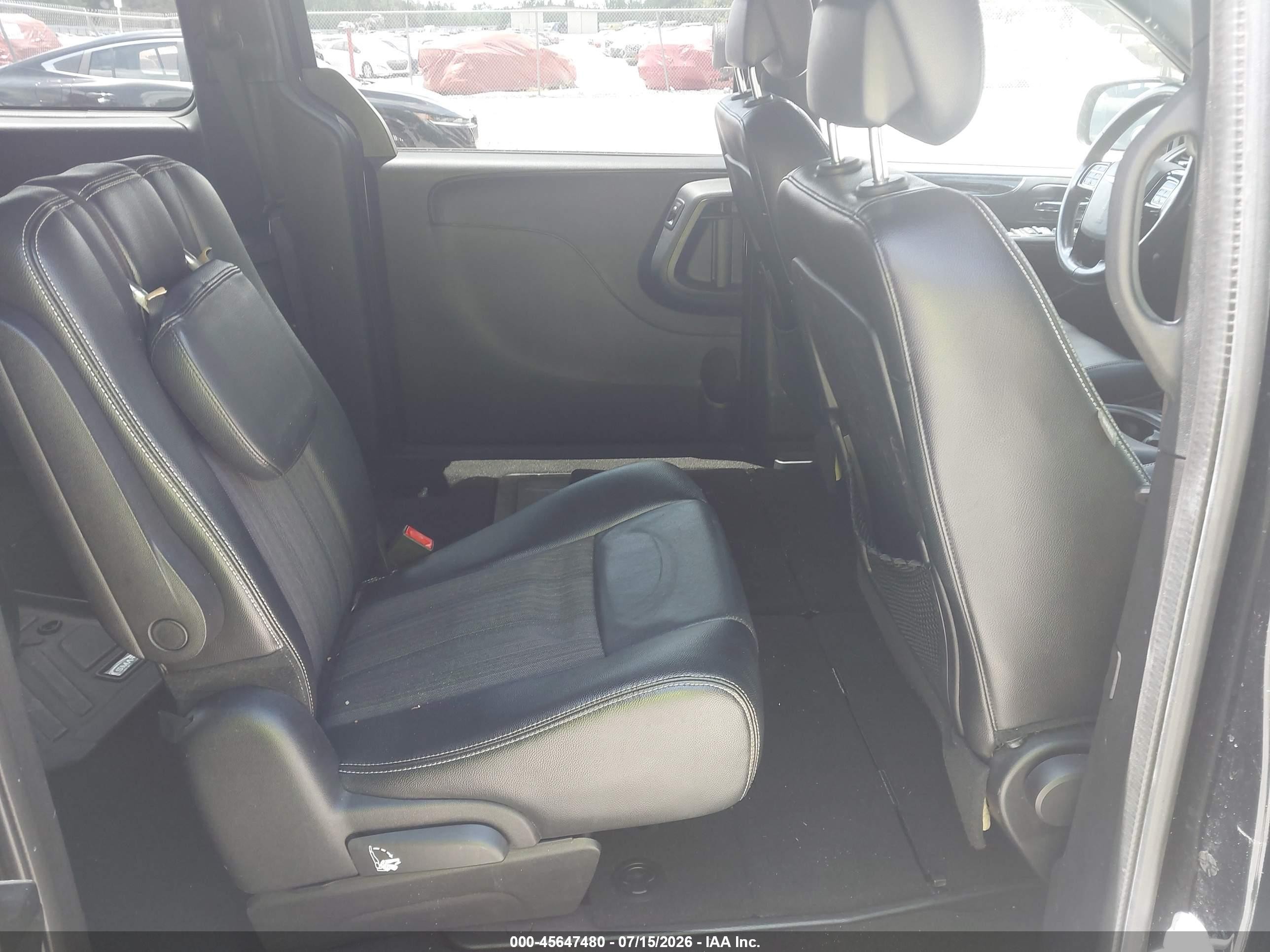 2014 Chrysler Town & Country S Black vin: 2C4RC1HG2ER307222