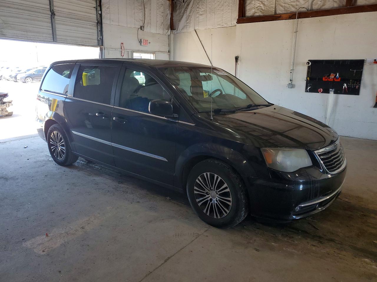 2014 Chrysler Town & Country S Черный vin: 2C4RC1HG4ER108964