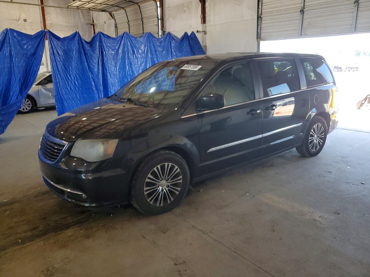 2014 Chrysler Town & Country S Black vin: 2C4RC1HG4ER108964