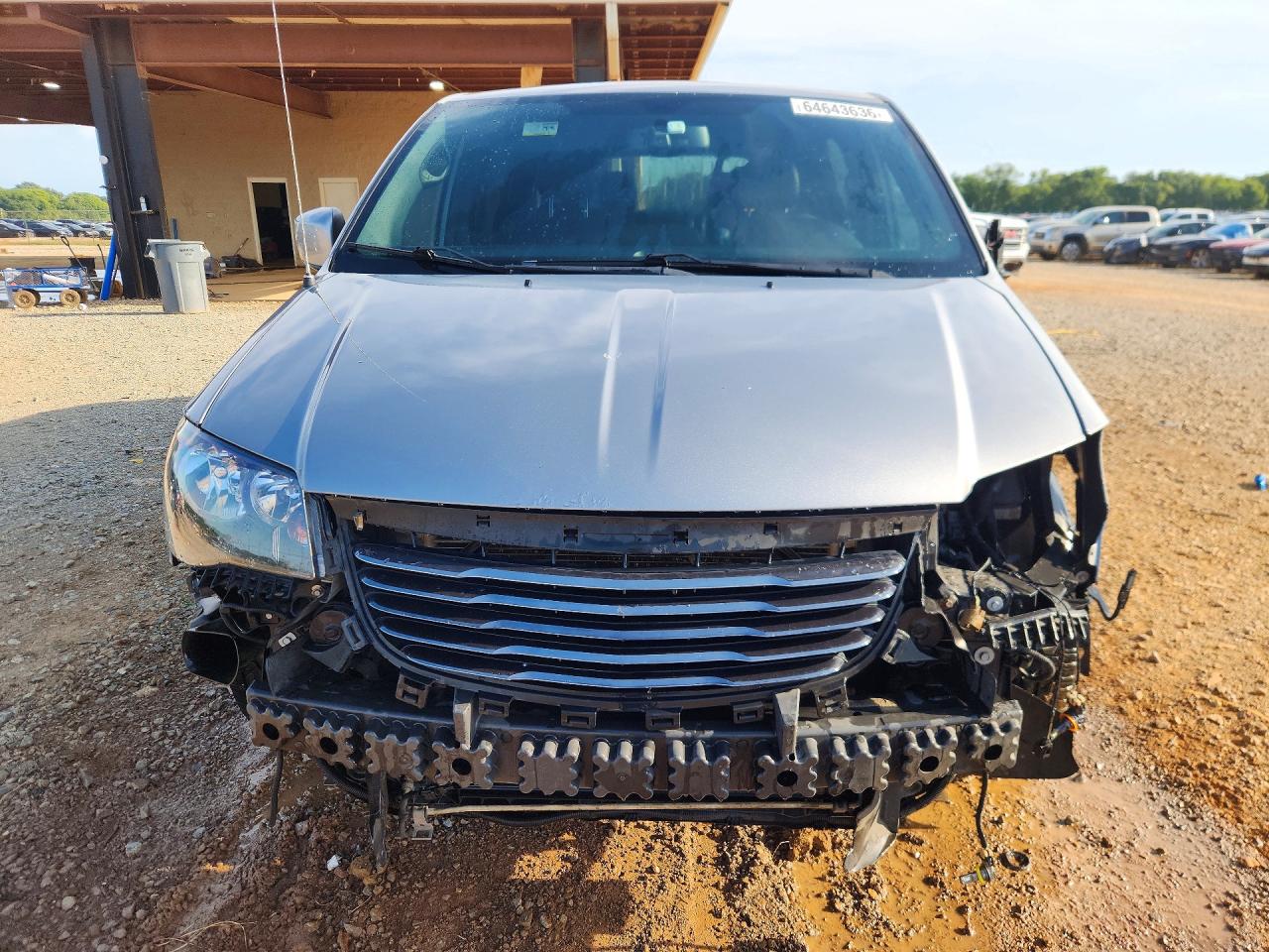 2014 Chrysler Town & Country S Silver vin: 2C4RC1HG4ER132651