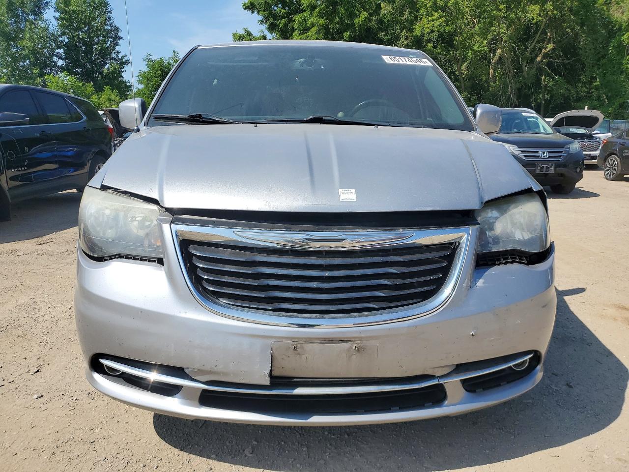 2014 Chrysler Town & Country S Silver vin: 2C4RC1HG4ER361007