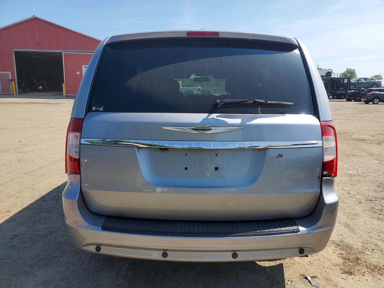 2014 Chrysler Town & Country S Silver vin: 2C4RC1HG4ER361007