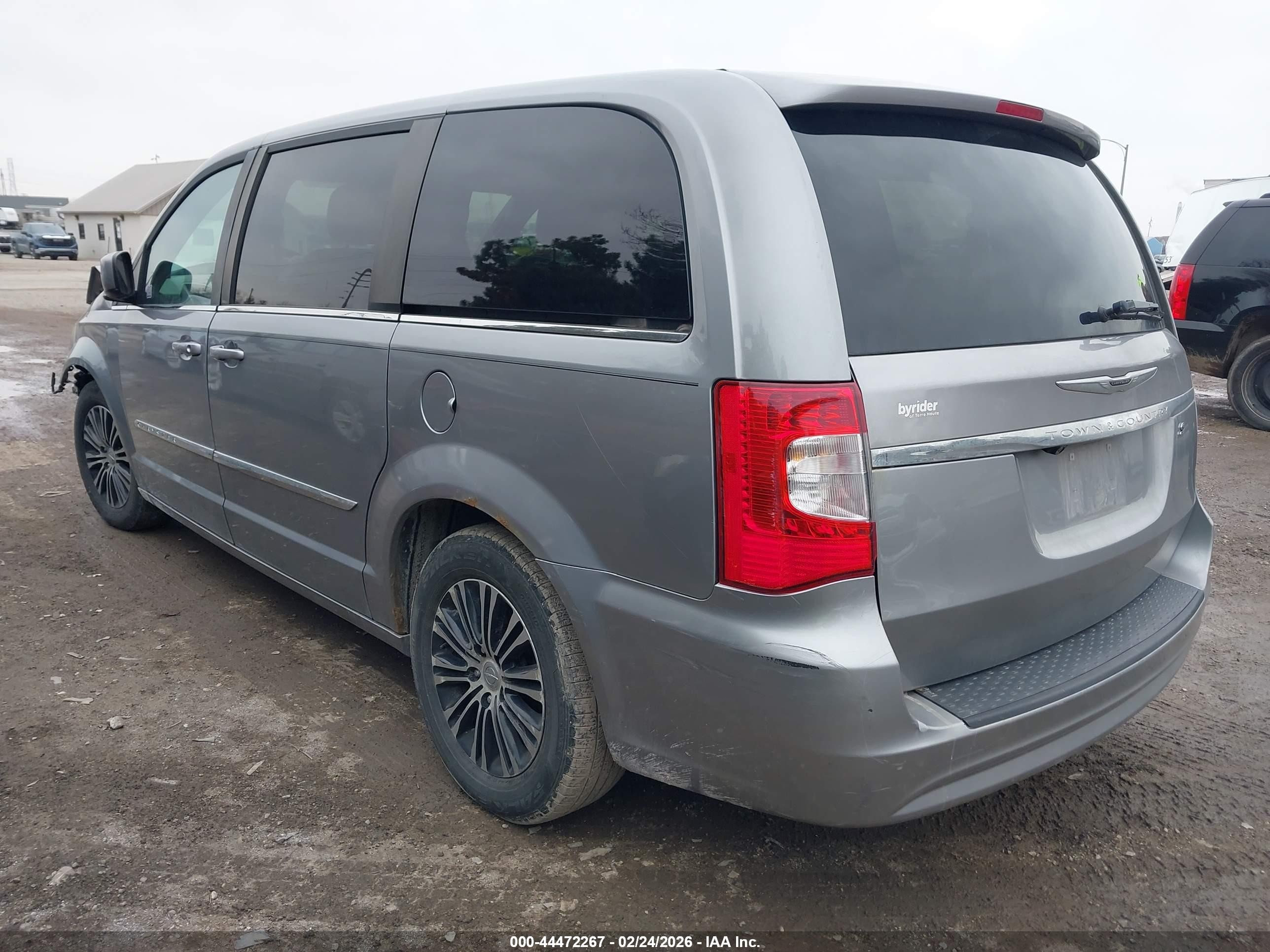 2013 Chrysler Town & Country S Gray vin: 2C4RC1HG7DR807892