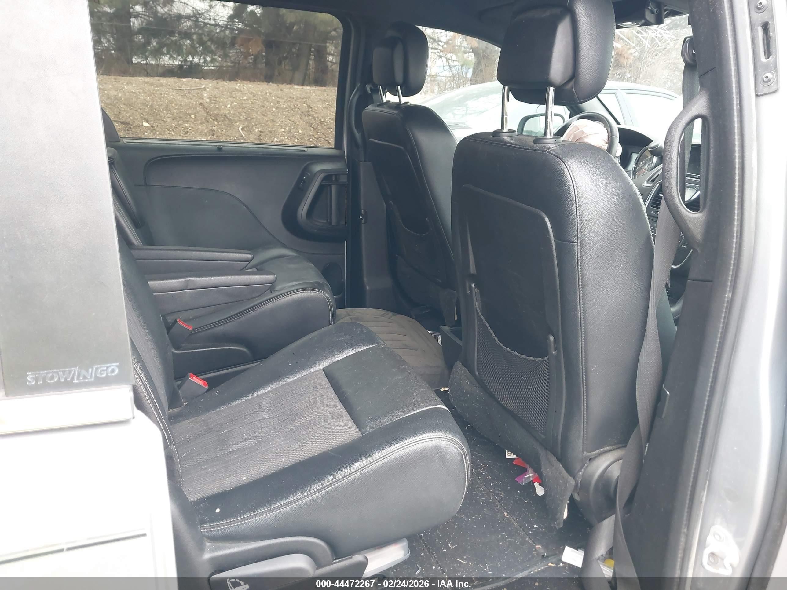 2013 Chrysler Town & Country S Gray vin: 2C4RC1HG7DR807892
