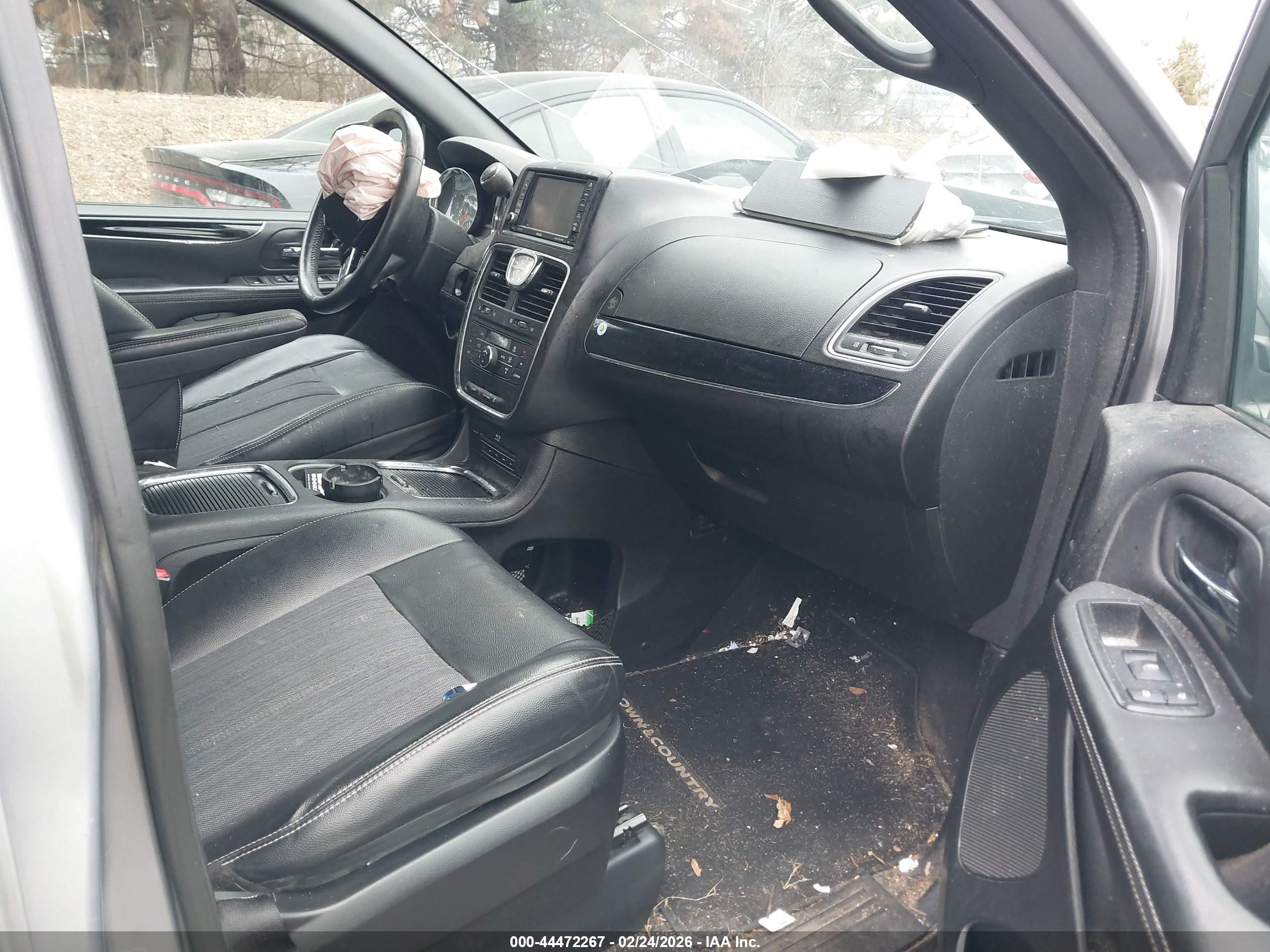2013 Chrysler Town & Country S Gray vin: 2C4RC1HG7DR807892