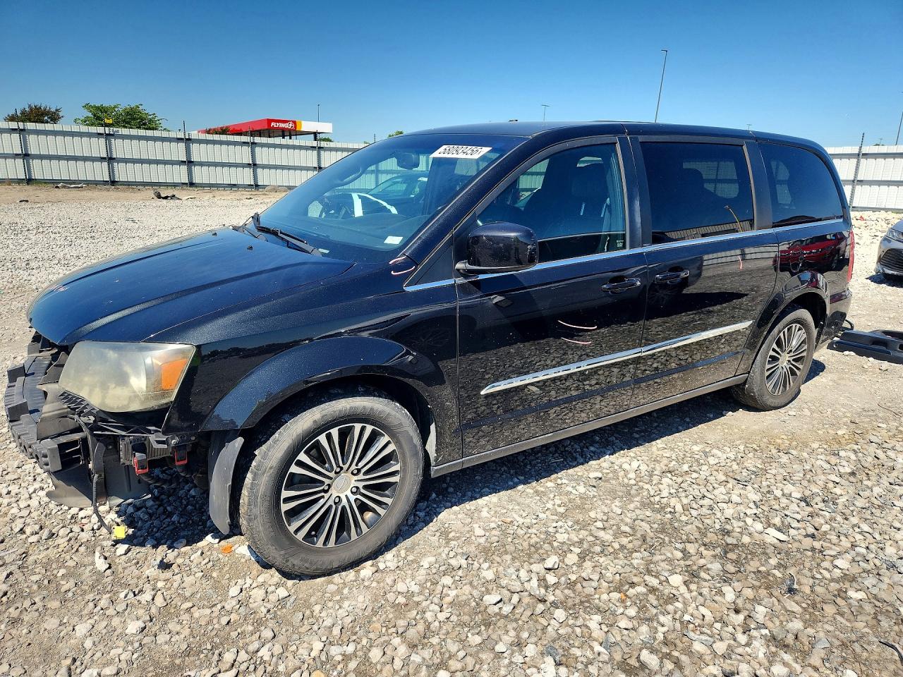 2014 Chrysler Town & Country S Black vin: 2C4RC1HG7ER234655