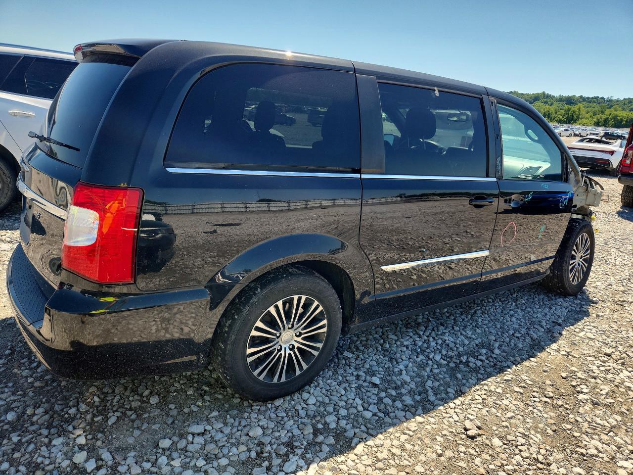 2014 Chrysler Town & Country S Black vin: 2C4RC1HG7ER234655