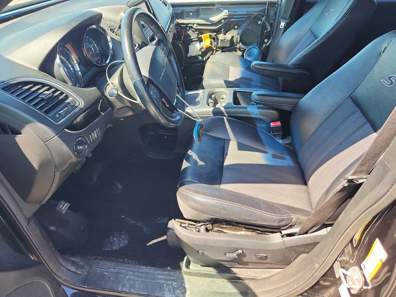 2014 Chrysler Town & Country S Black vin: 2C4RC1HG7ER234655