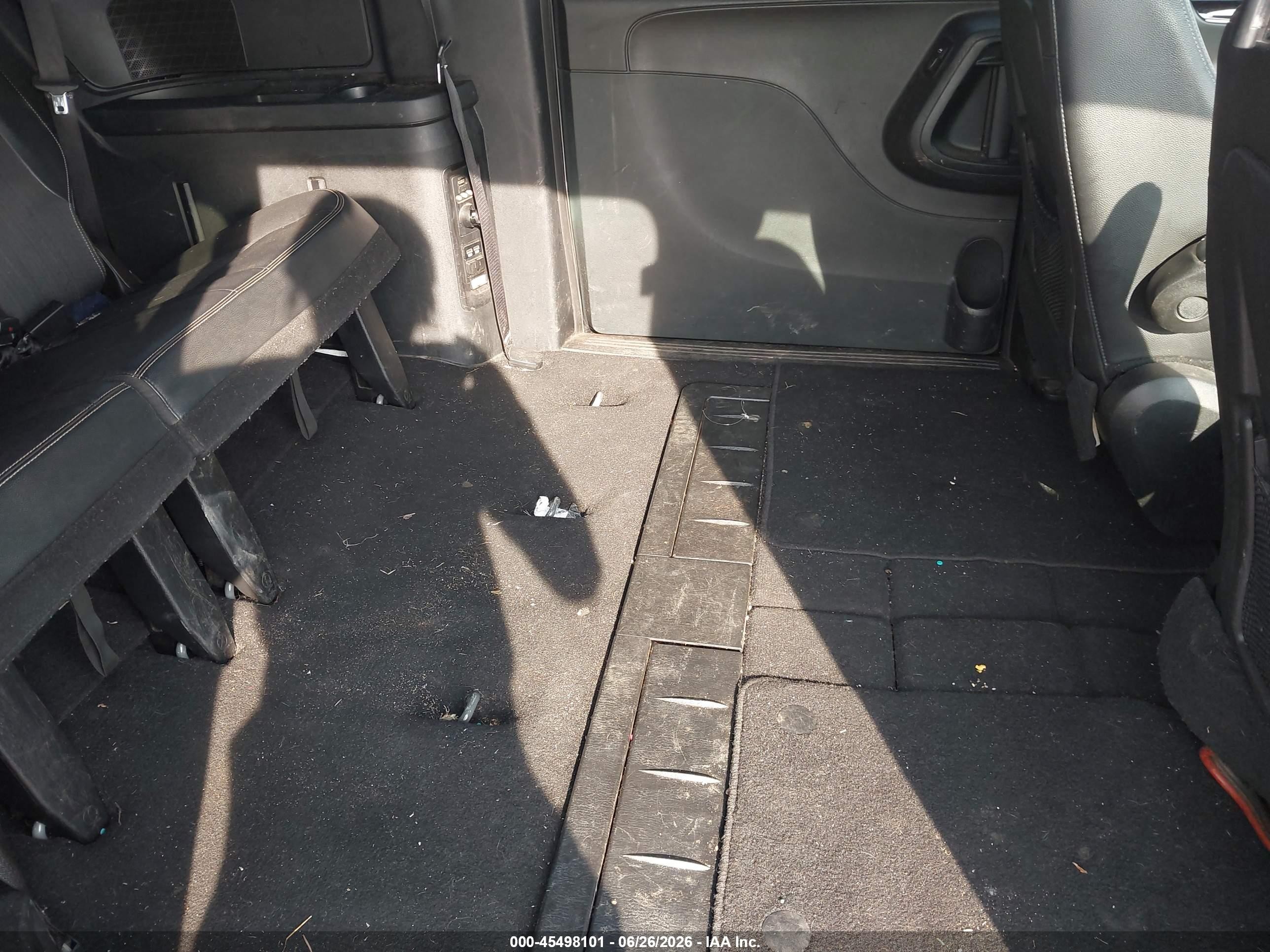 2014 Chrysler Town & Country S Black vin: 2C4RC1HG7ER274993