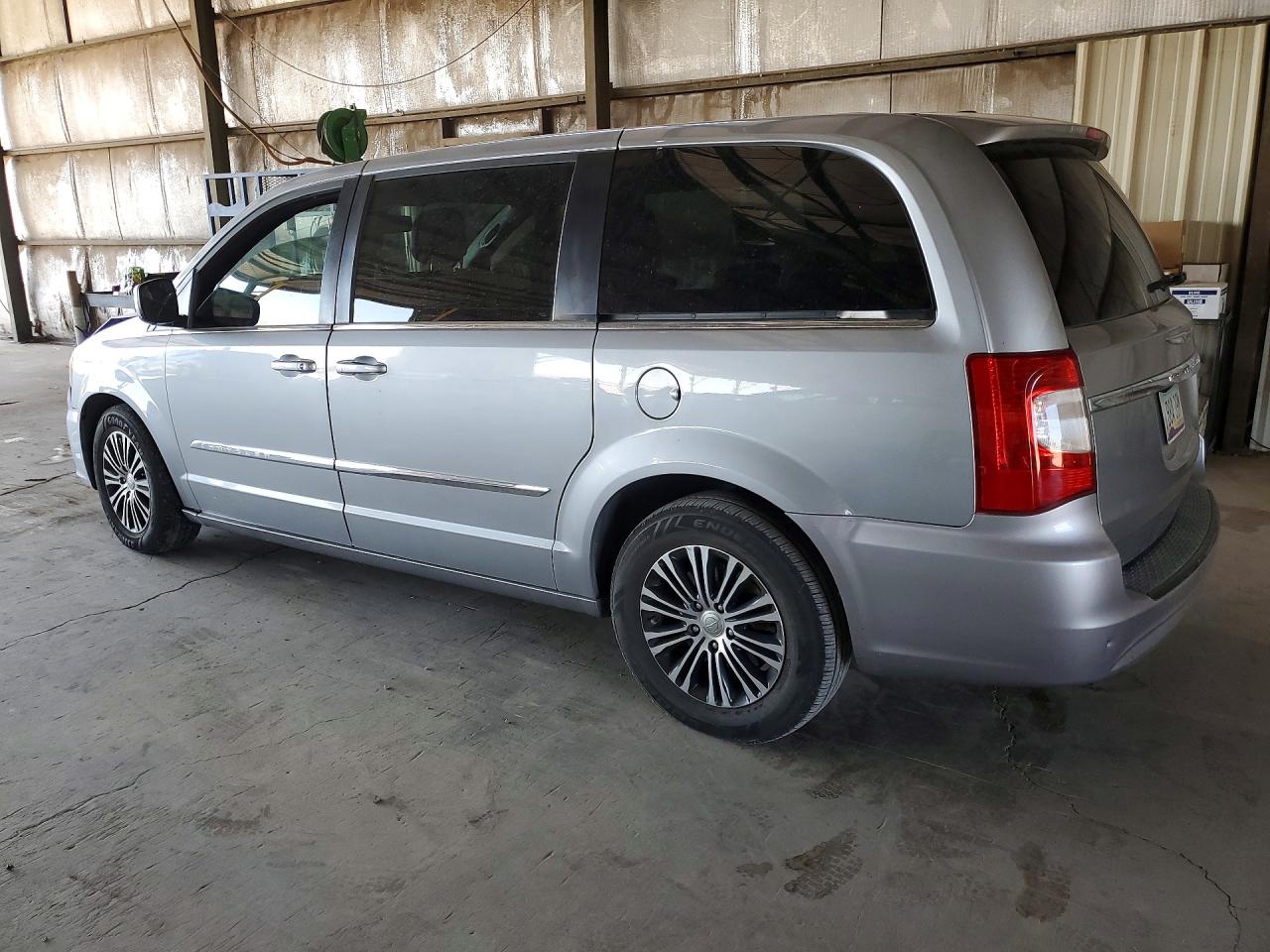 2014 Chrysler Town & Country S Silver vin: 2C4RC1HG8ER174563