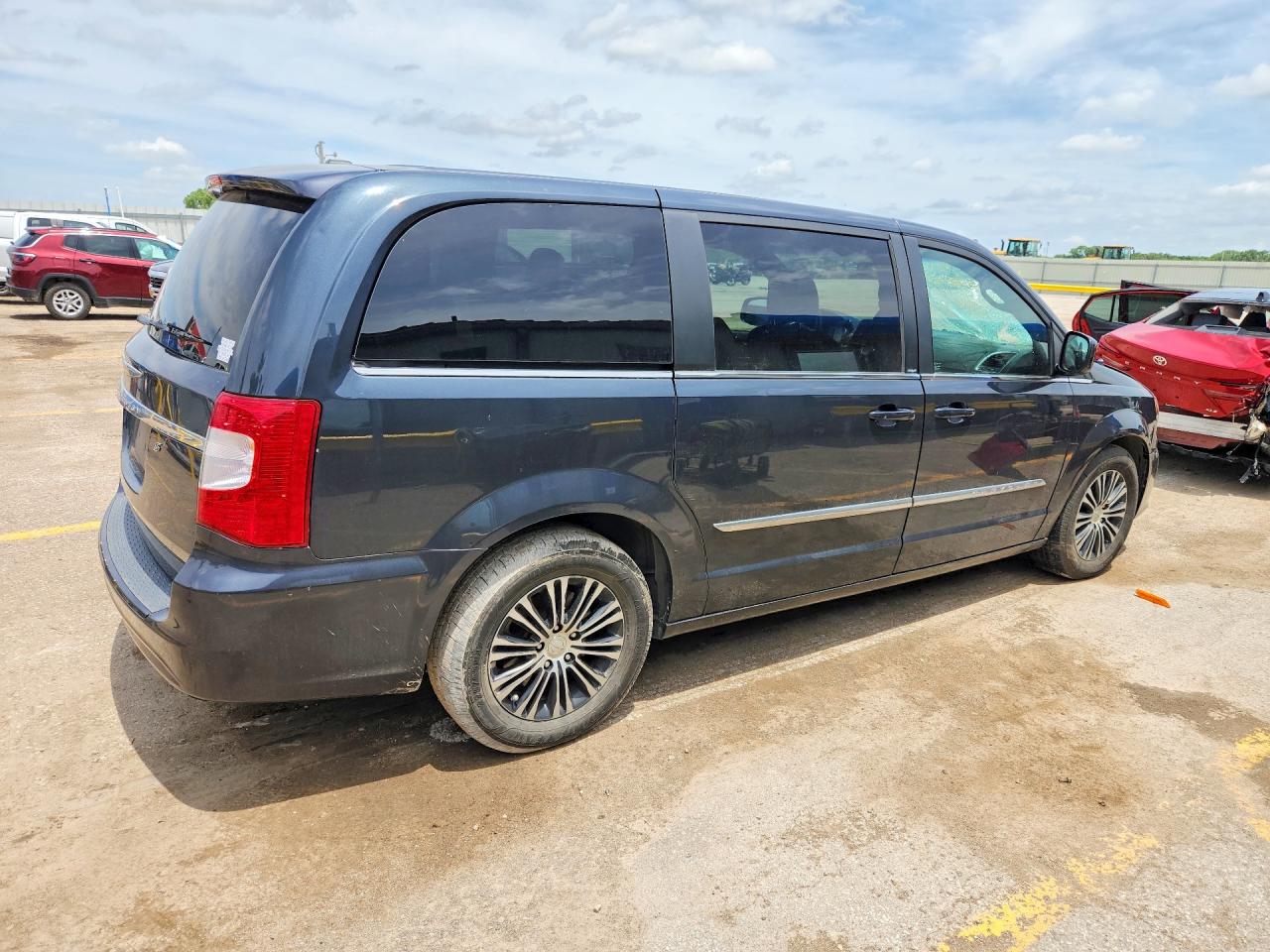 2014 Chrysler Town & Country S Blue vin: 2C4RC1HG8ER258835