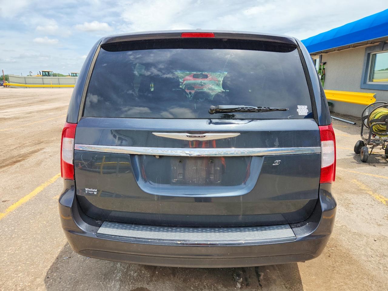 2014 Chrysler Town & Country S Blue vin: 2C4RC1HG8ER258835