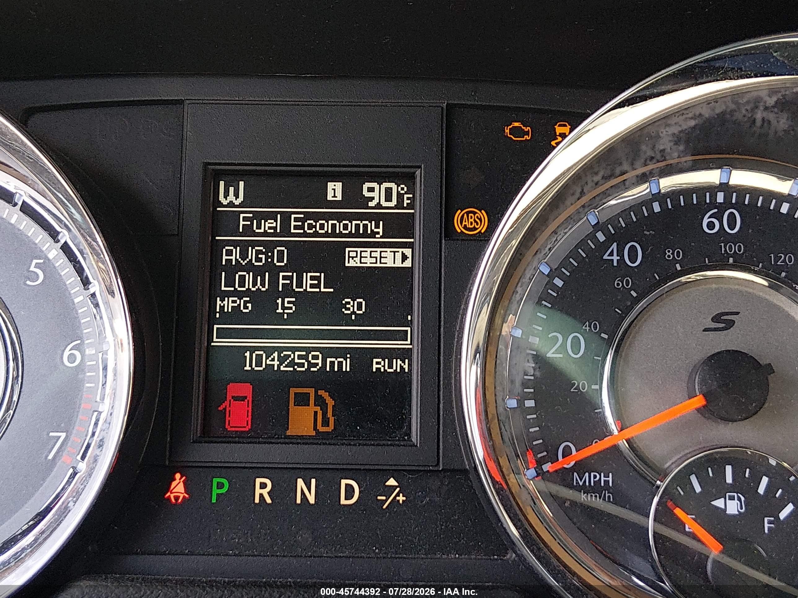 2015 Chrysler Town & Country S Черный vin: 2C4RC1HG8FR638713