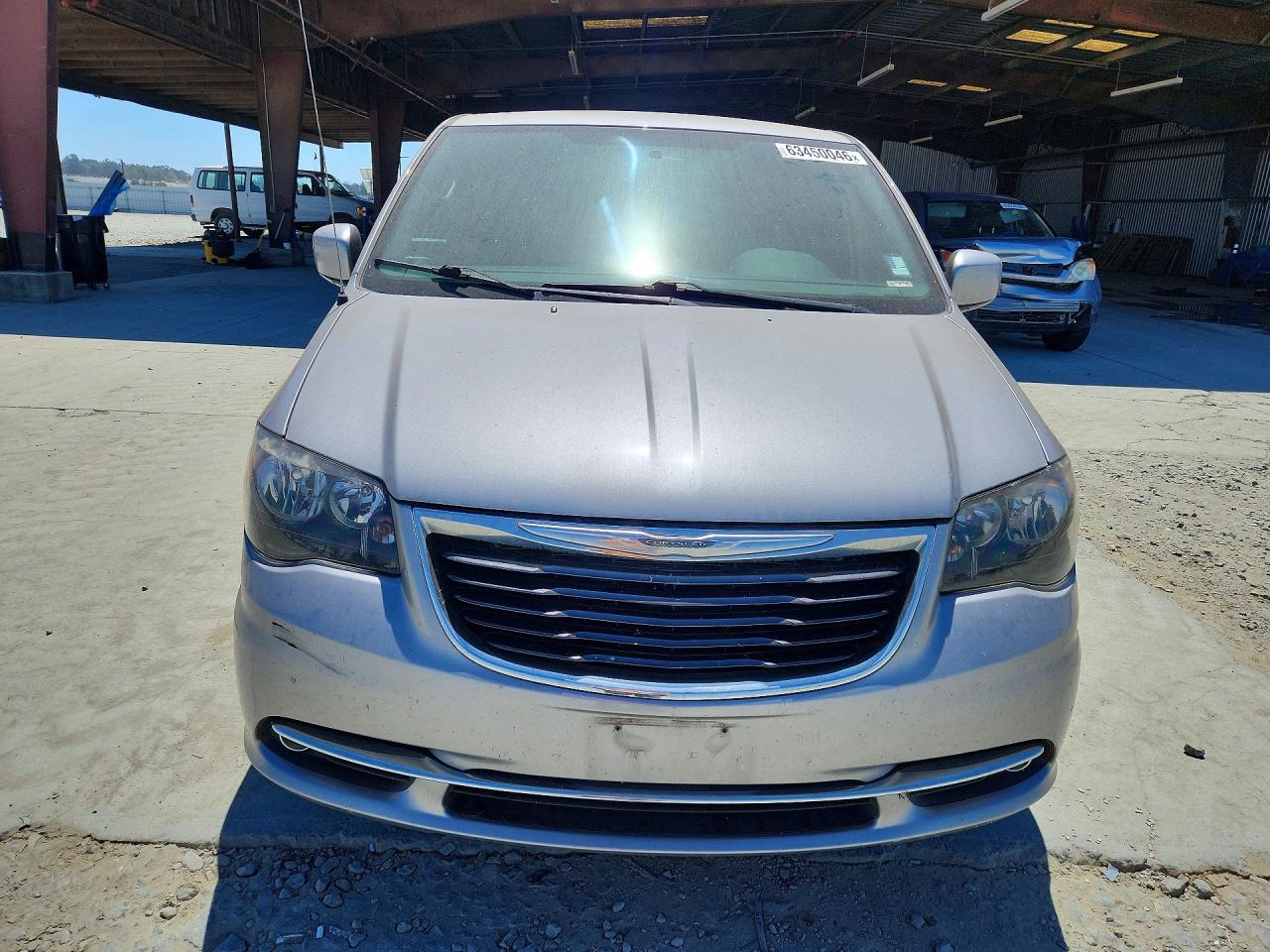 2015 Chrysler Town & Country S Silver vin: 2C4RC1HG9FR699942