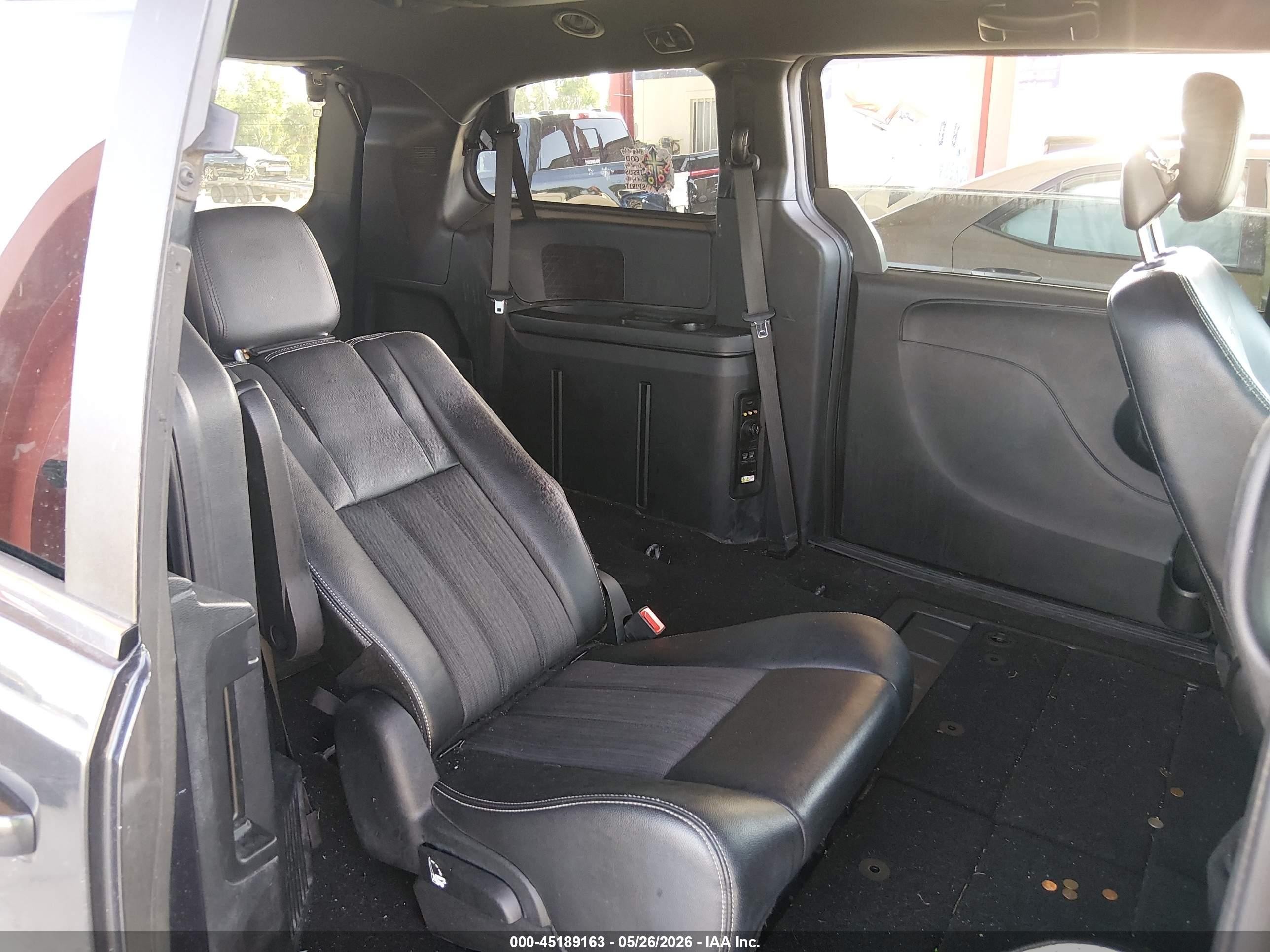 2014 Chrysler Town & Country S Black vin: 2C4RC1HGXER367135