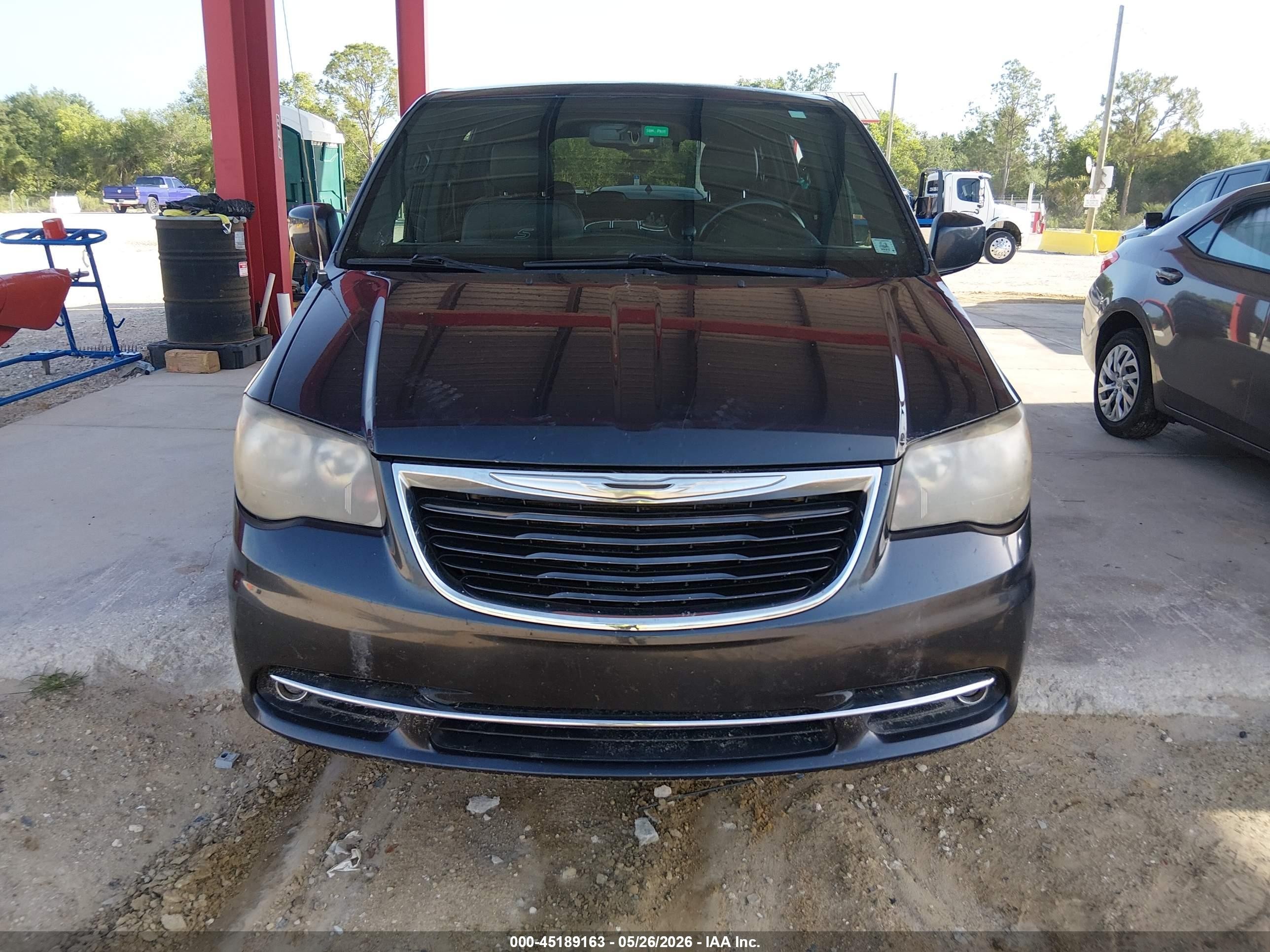 2014 Chrysler Town & Country S Black vin: 2C4RC1HGXER367135